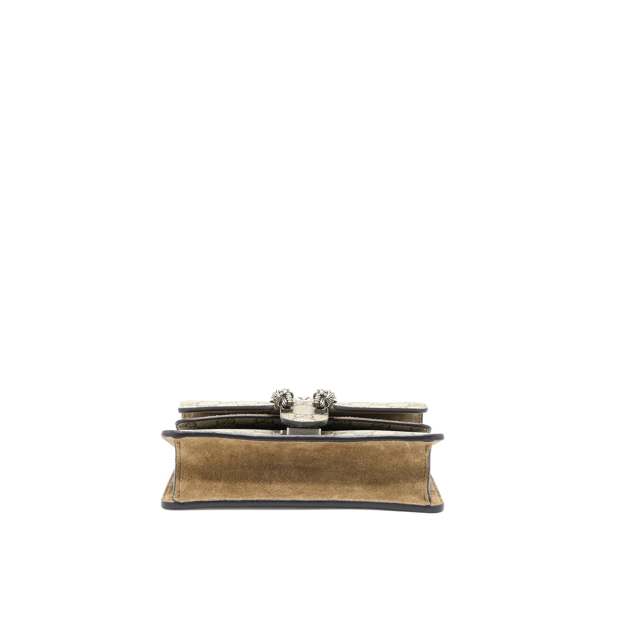 GUCCI MINI DIONYSUS SUPREME SUEDE CROSSBODY BAG SHW