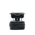 CHANEL TRANSPARENT BACKPACK PVC/ LEATHER BACKPACK
