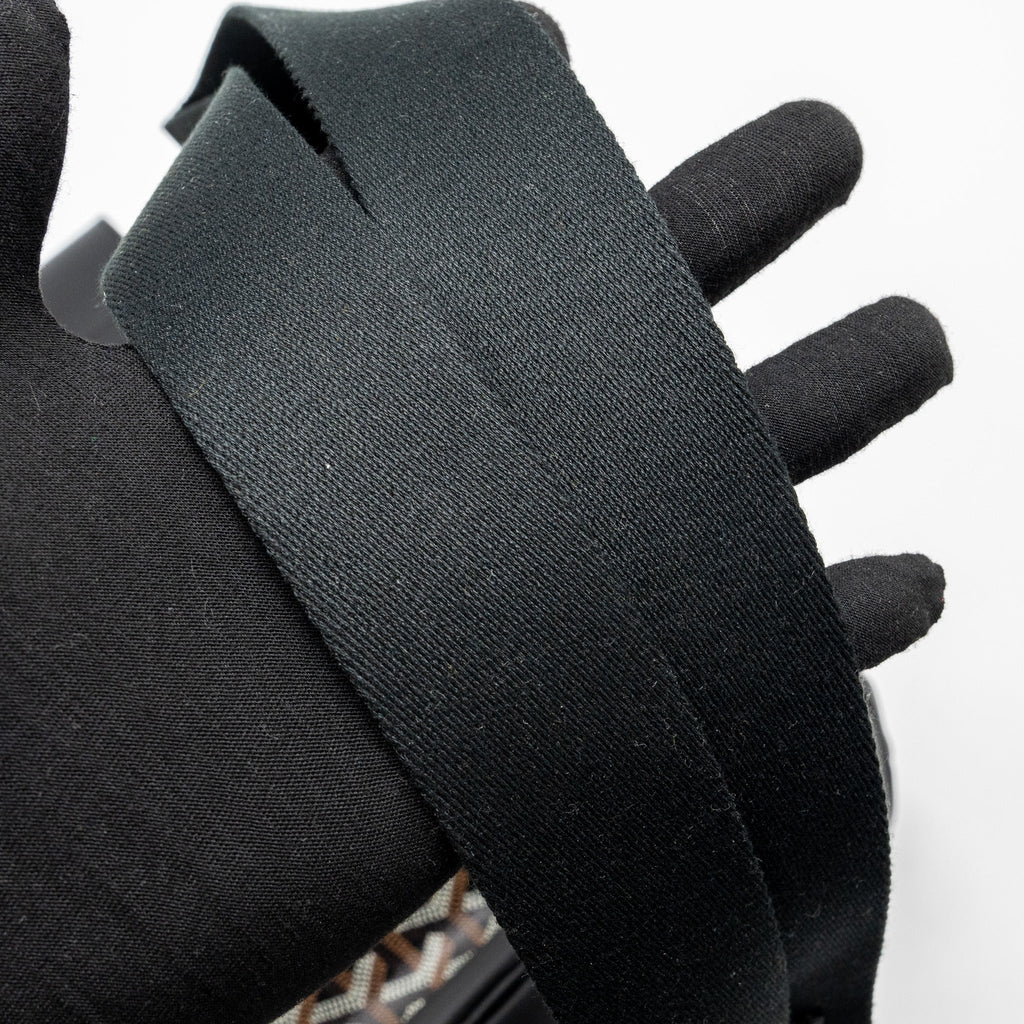 GOYARD ALPIN BACKPACK GOYARDINE CANVAS BLACK SHW