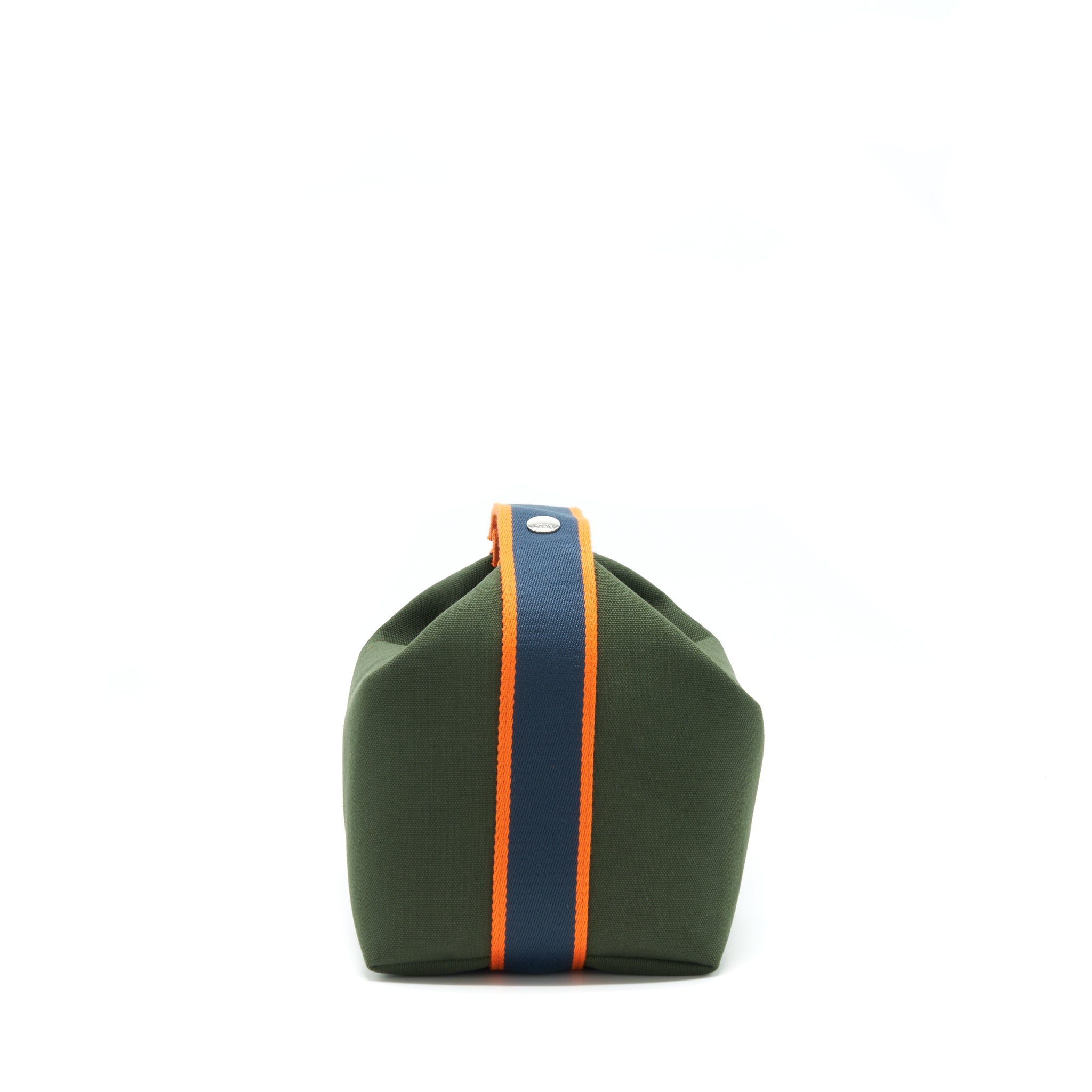 HERMES BRIDE-A-BRAC CASE LARGE MODEL TRAVEL POUCH DARK GREEN