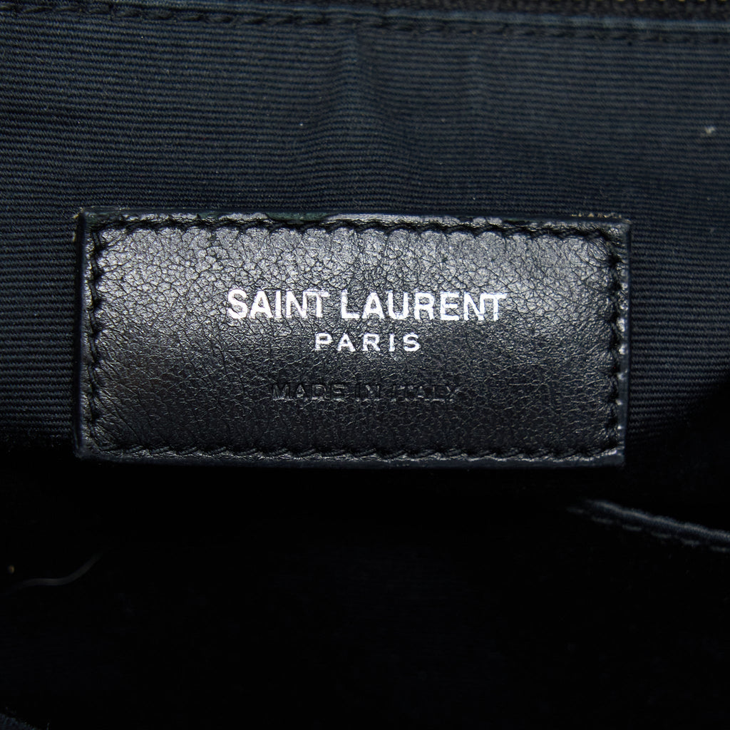 SAINT LAURENT/YSL LOU LOU BACKPACK BLACK SHW