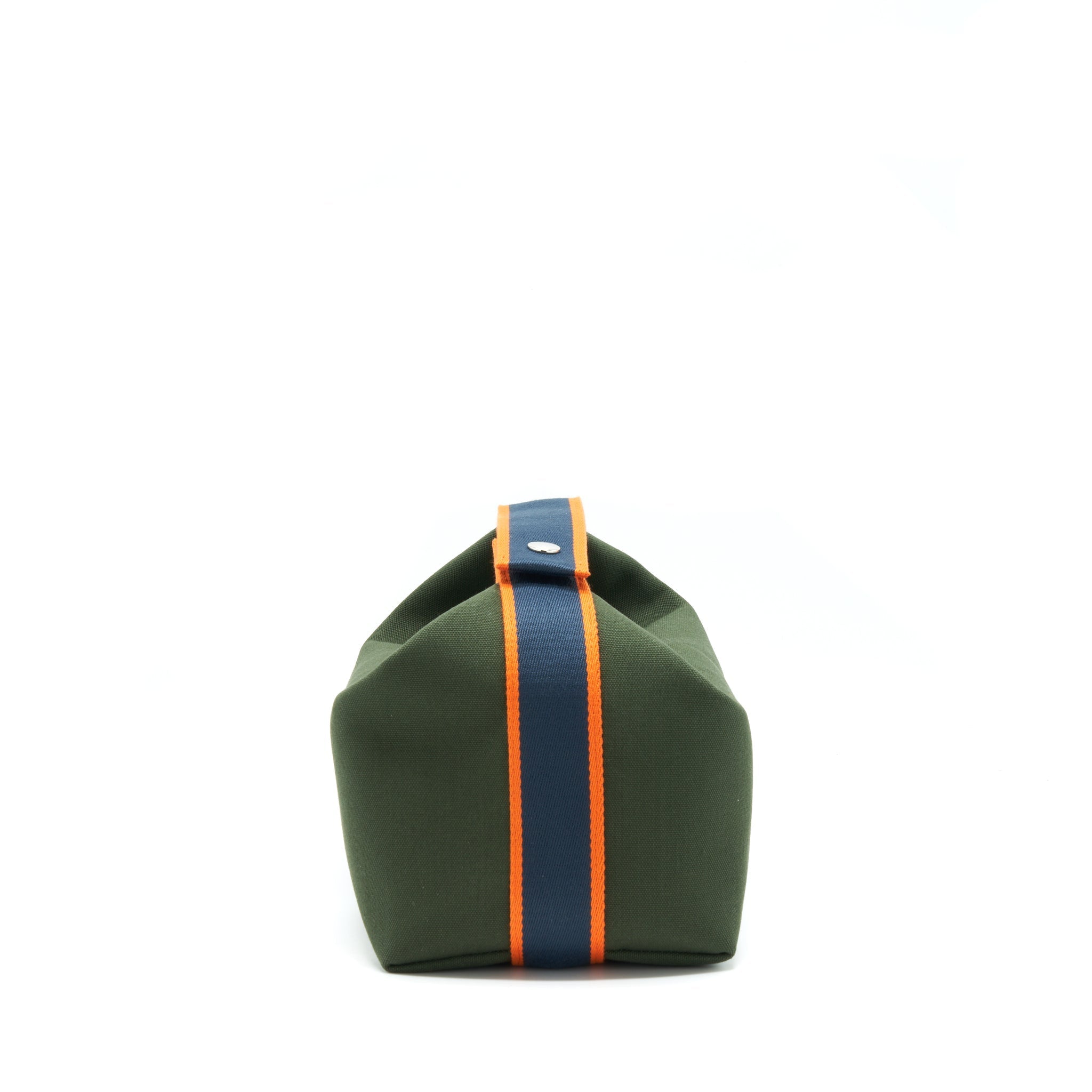 HERMES BRIDE-A-BRAC CASE LARGE MODEL TRAVEL POUCH DARK GREEN