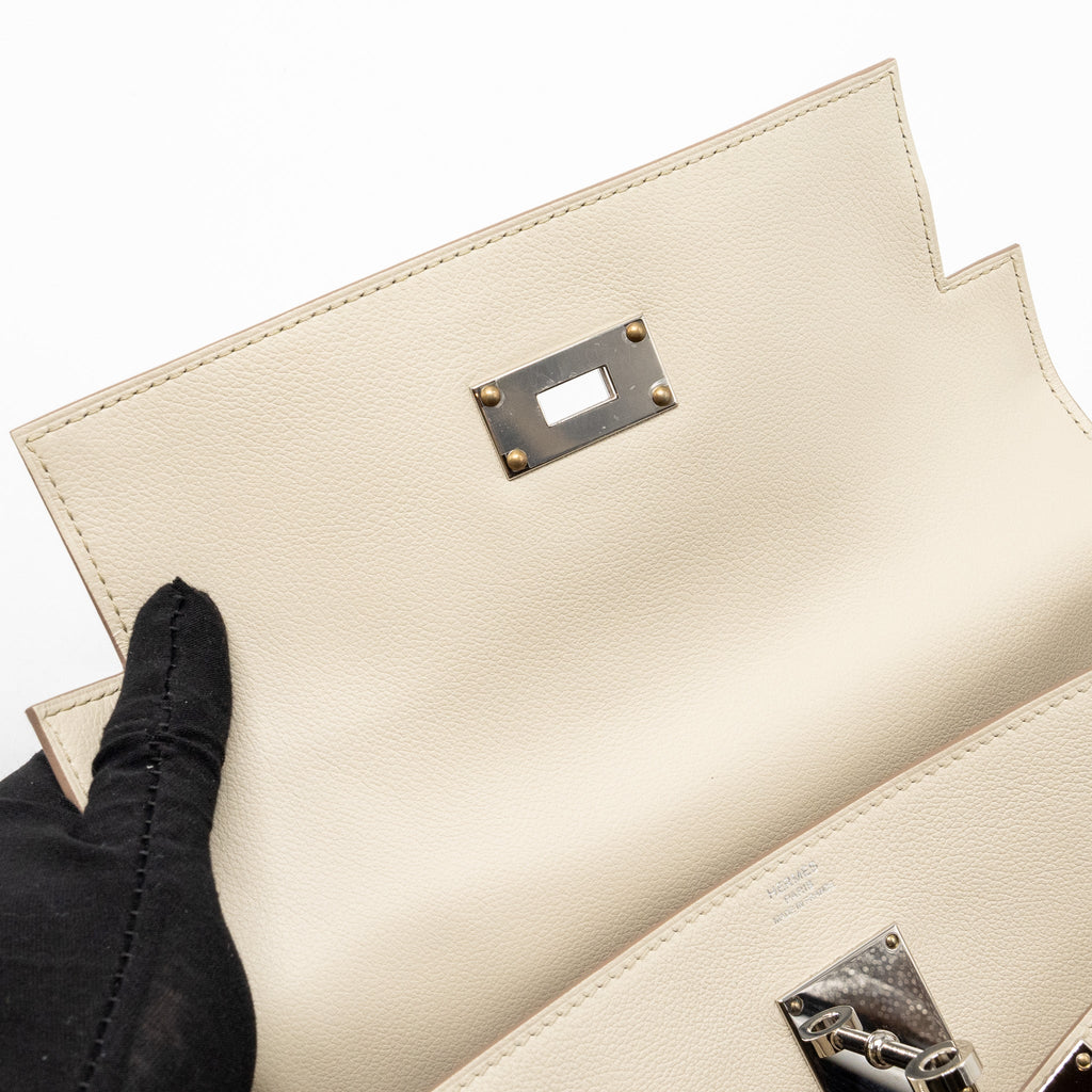 HERMES KELLY MESSENGER PM BAG EVERCOLOR BETON SHW