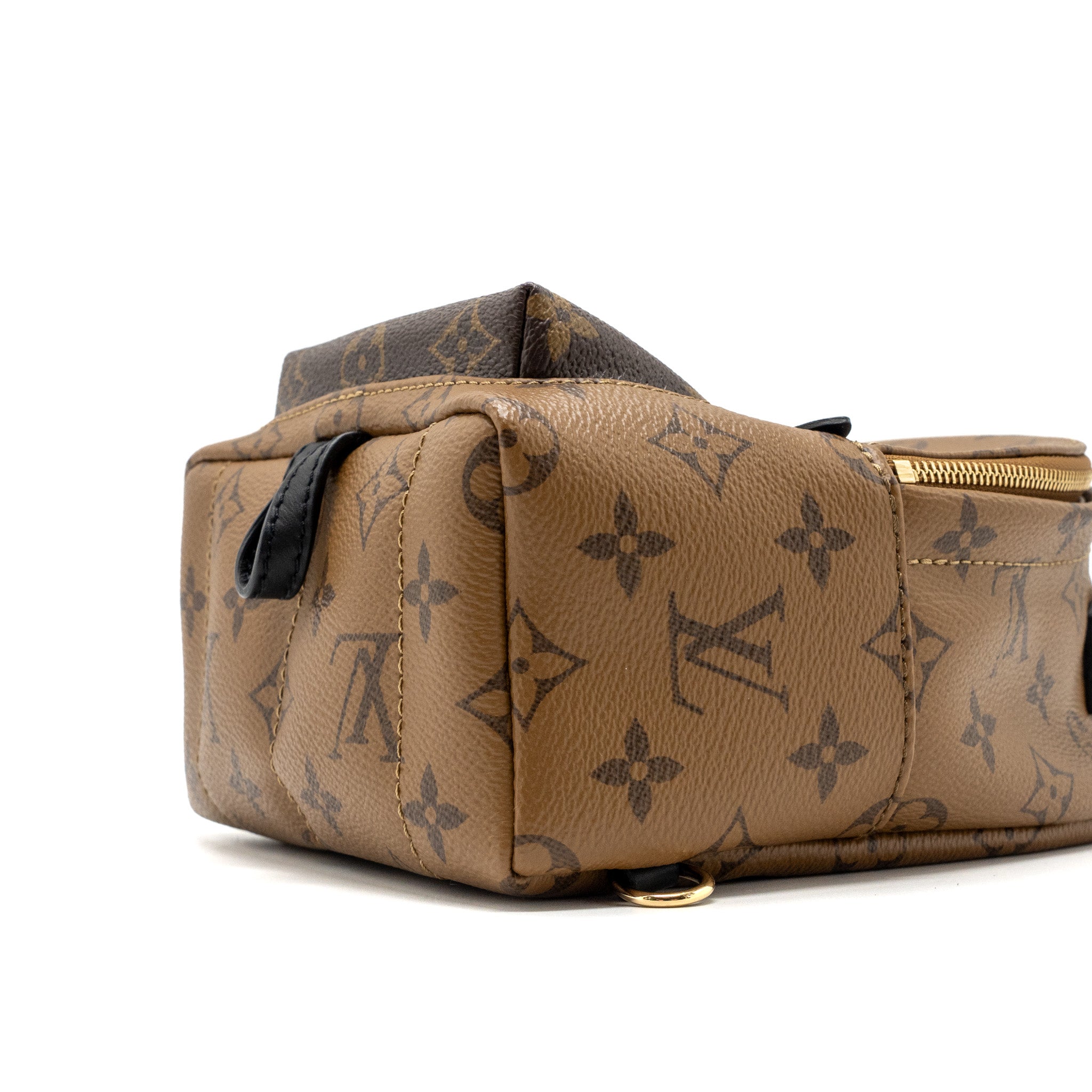 LOUIS VUITTON PALM SPRING MINI BACKPACK REVERSE MONOGRAM CANVAS GHW