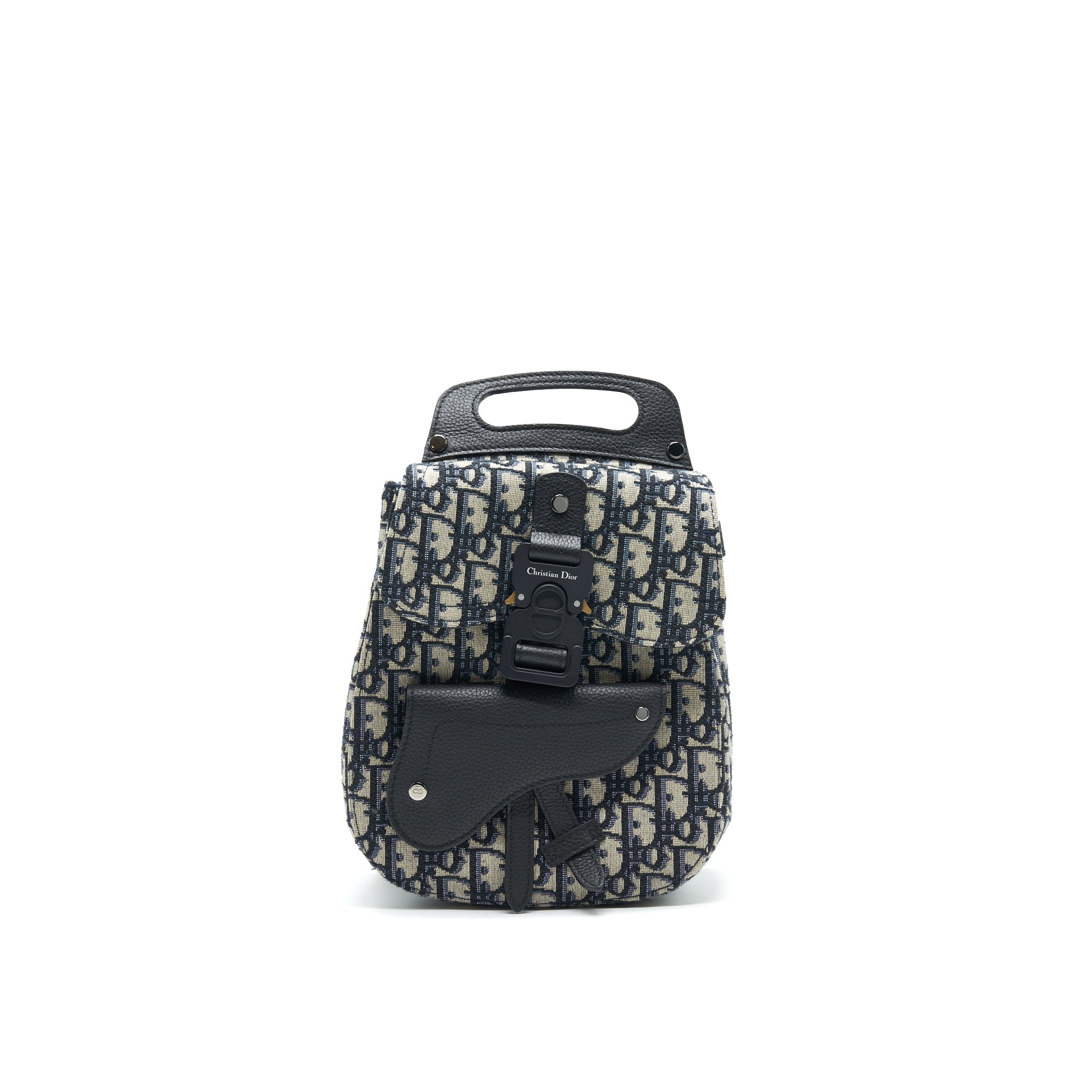 DIOR OBLIQUE SADDLE BACKPACK