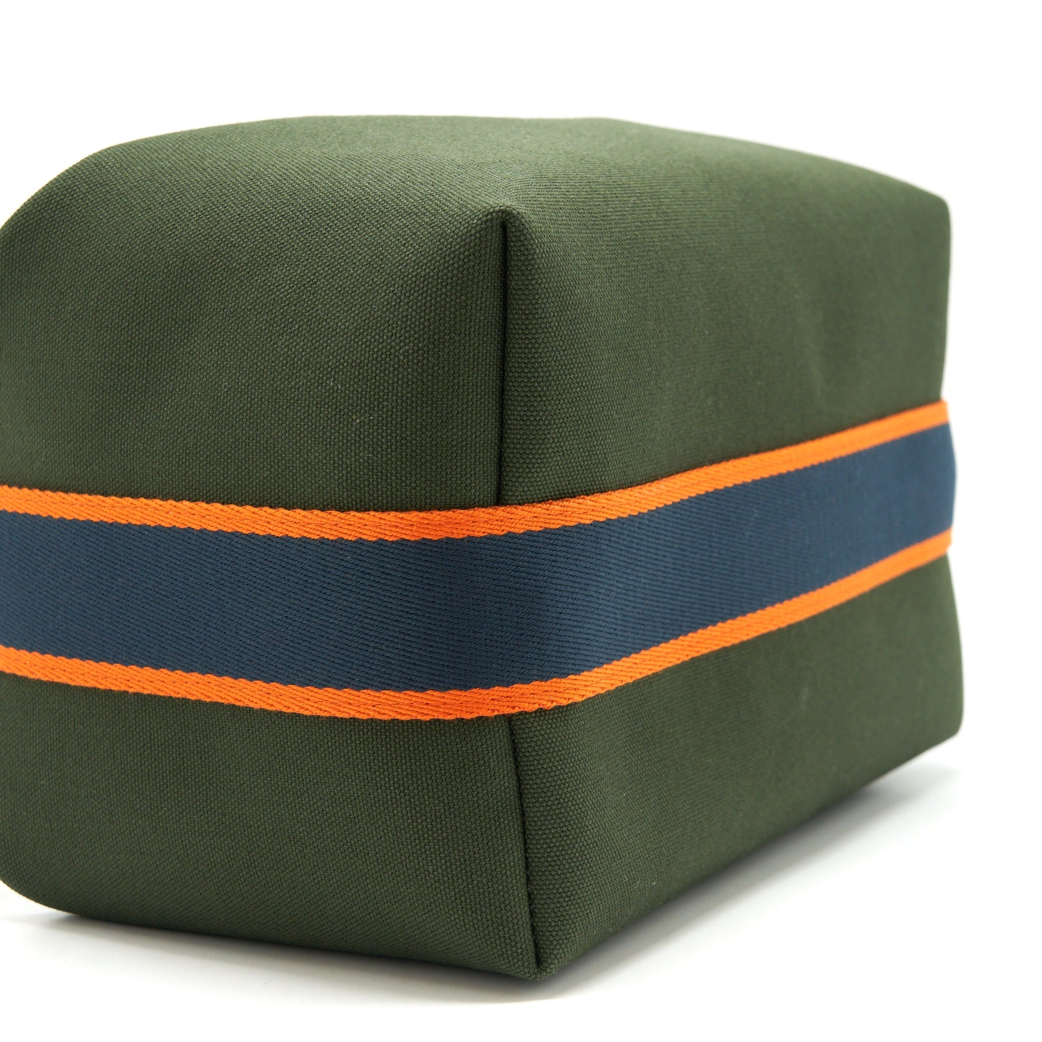 HERMES BRIDE-A-BRAC CASE LARGE MODEL TRAVEL POUCH DARK GREEN
