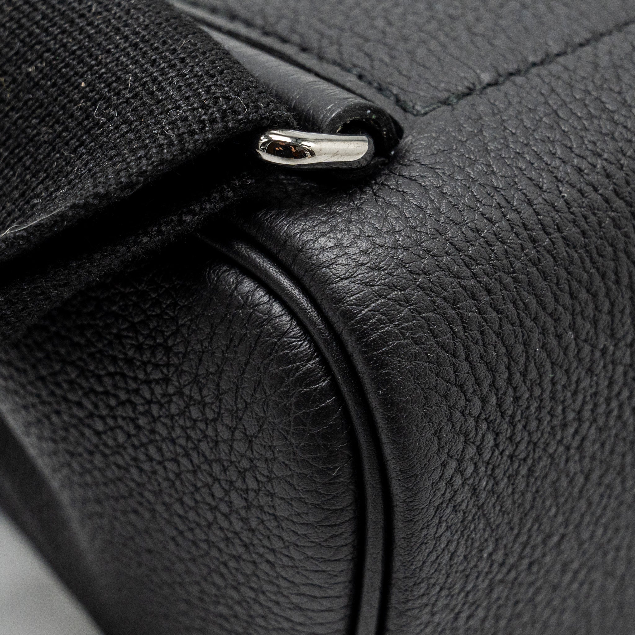 HERMES HAC A DOS PM BACKPACK TOGO BLACK SHW