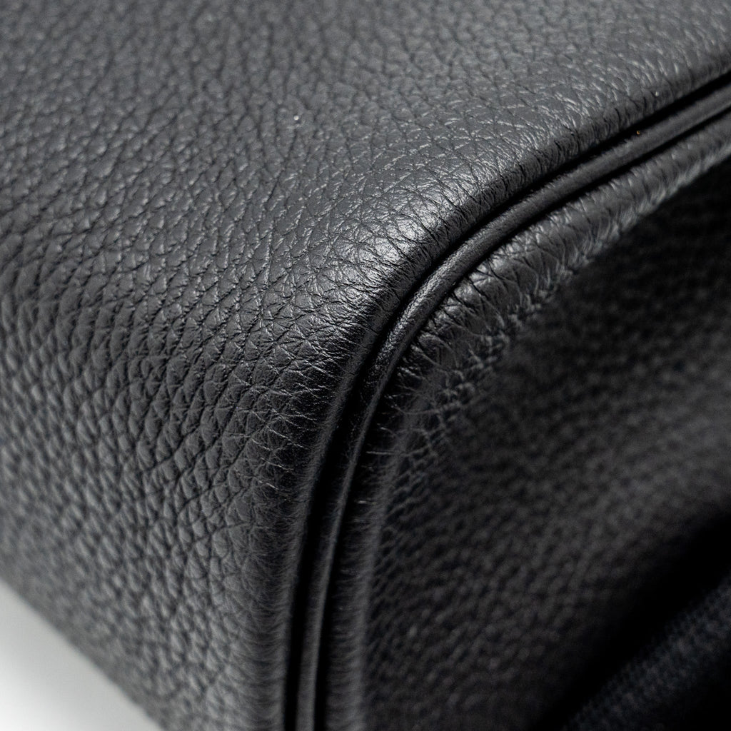 HERMES HAC A DOS PM BACKPACK TOGO BLACK SHW