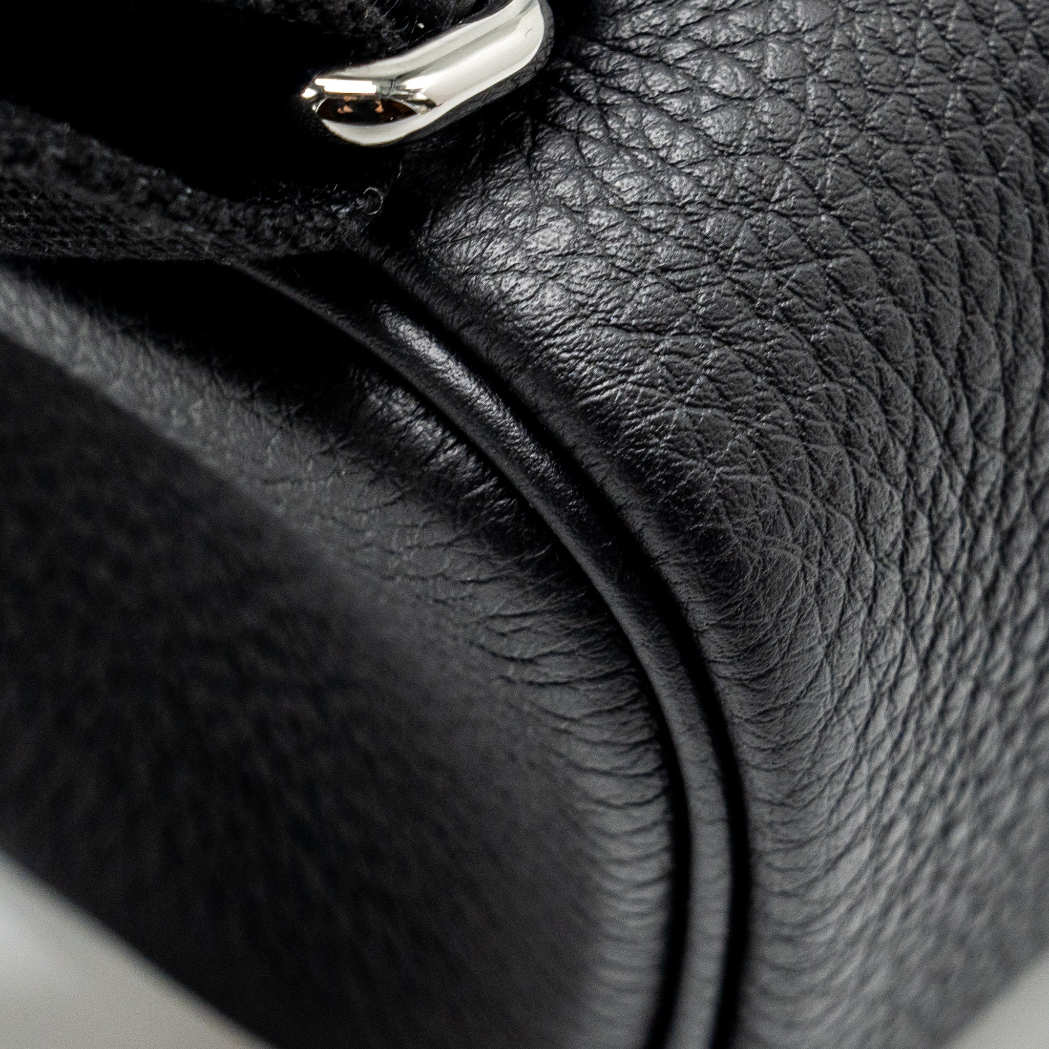 HERMES HAC A DOS PM BACKPACK TOGO BLACK SHW