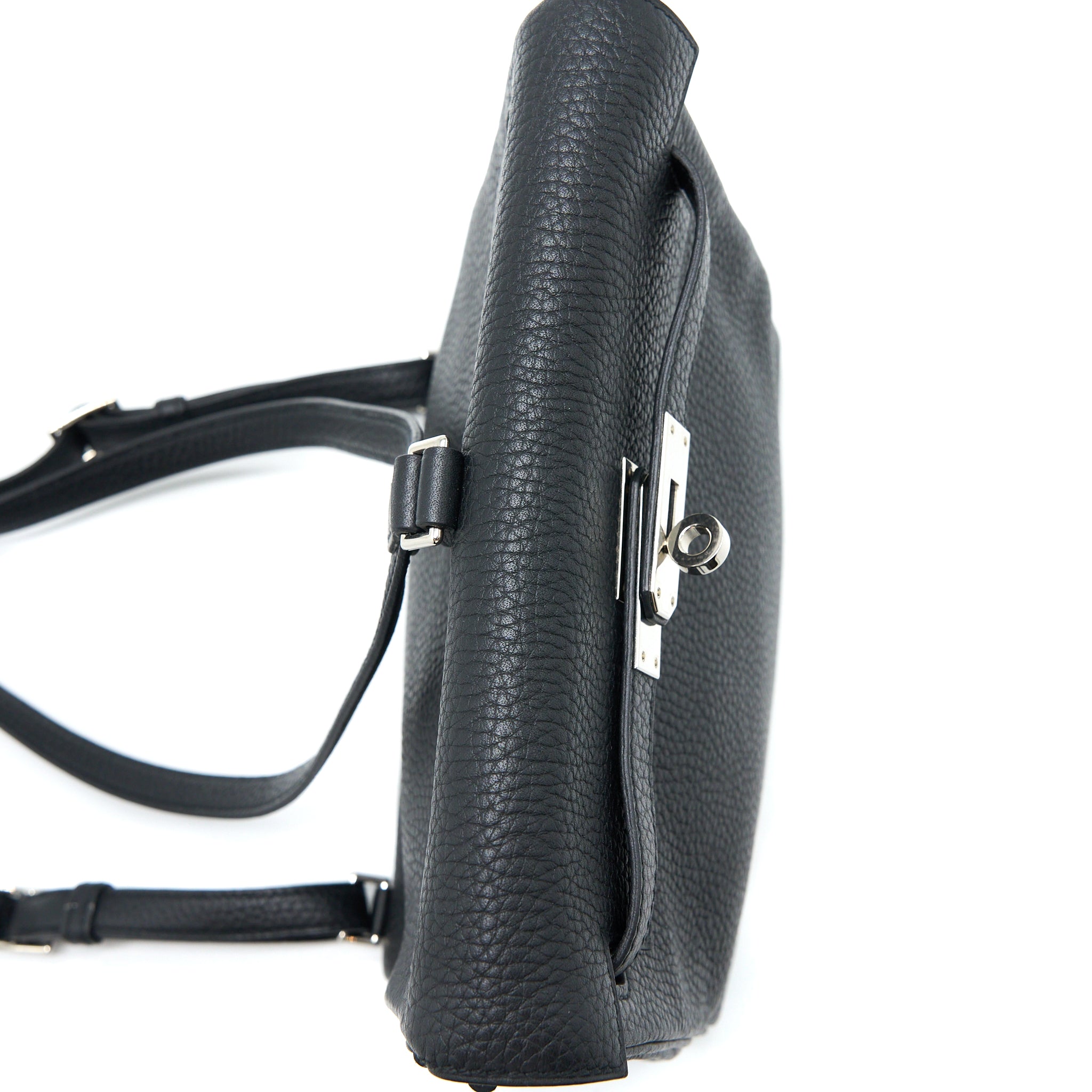 HERMES KELLY ADO BACKPACK CLEMENCE BLACK SHW