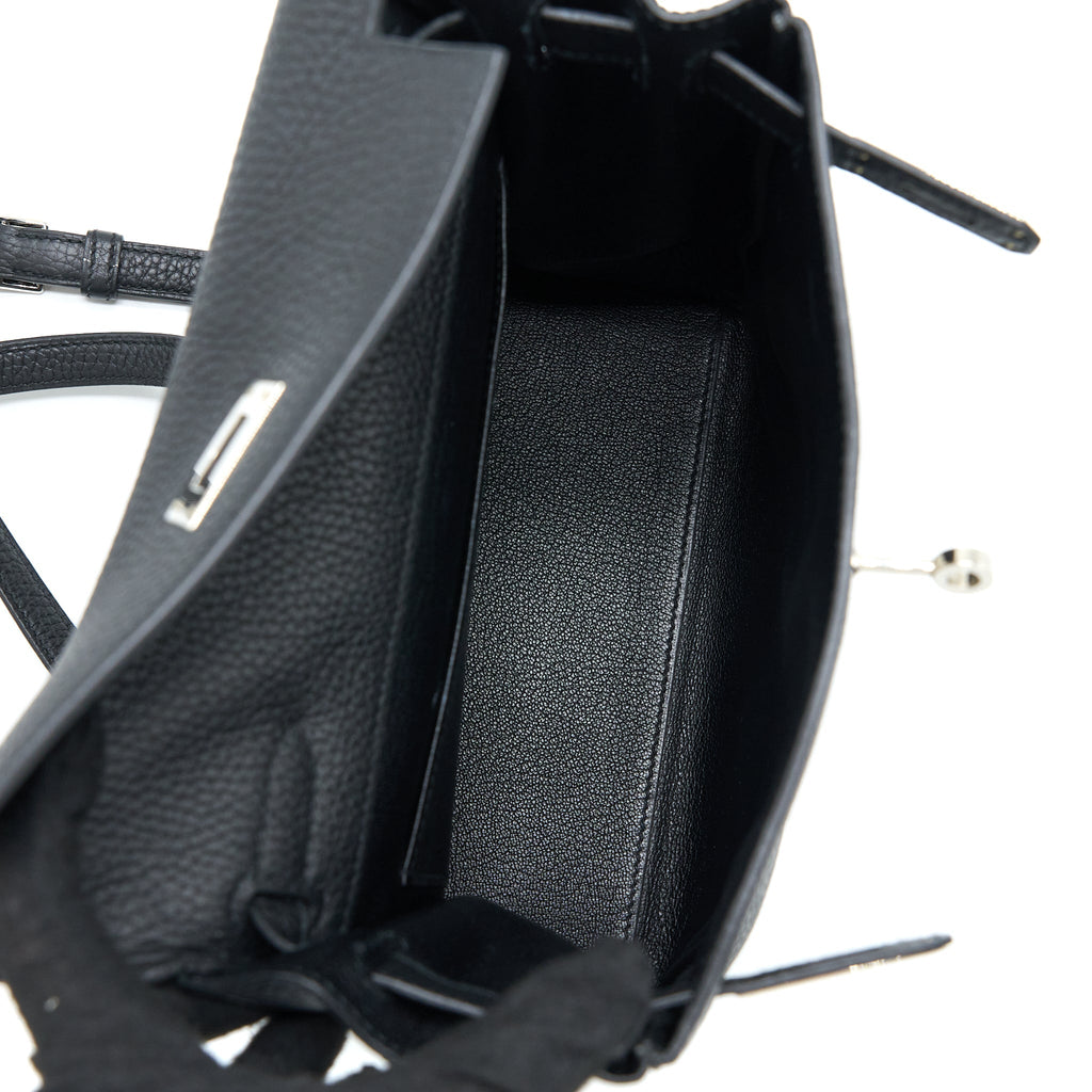 HERMES KELLY ADO BACKPACK CLEMENCE BLACK SHW