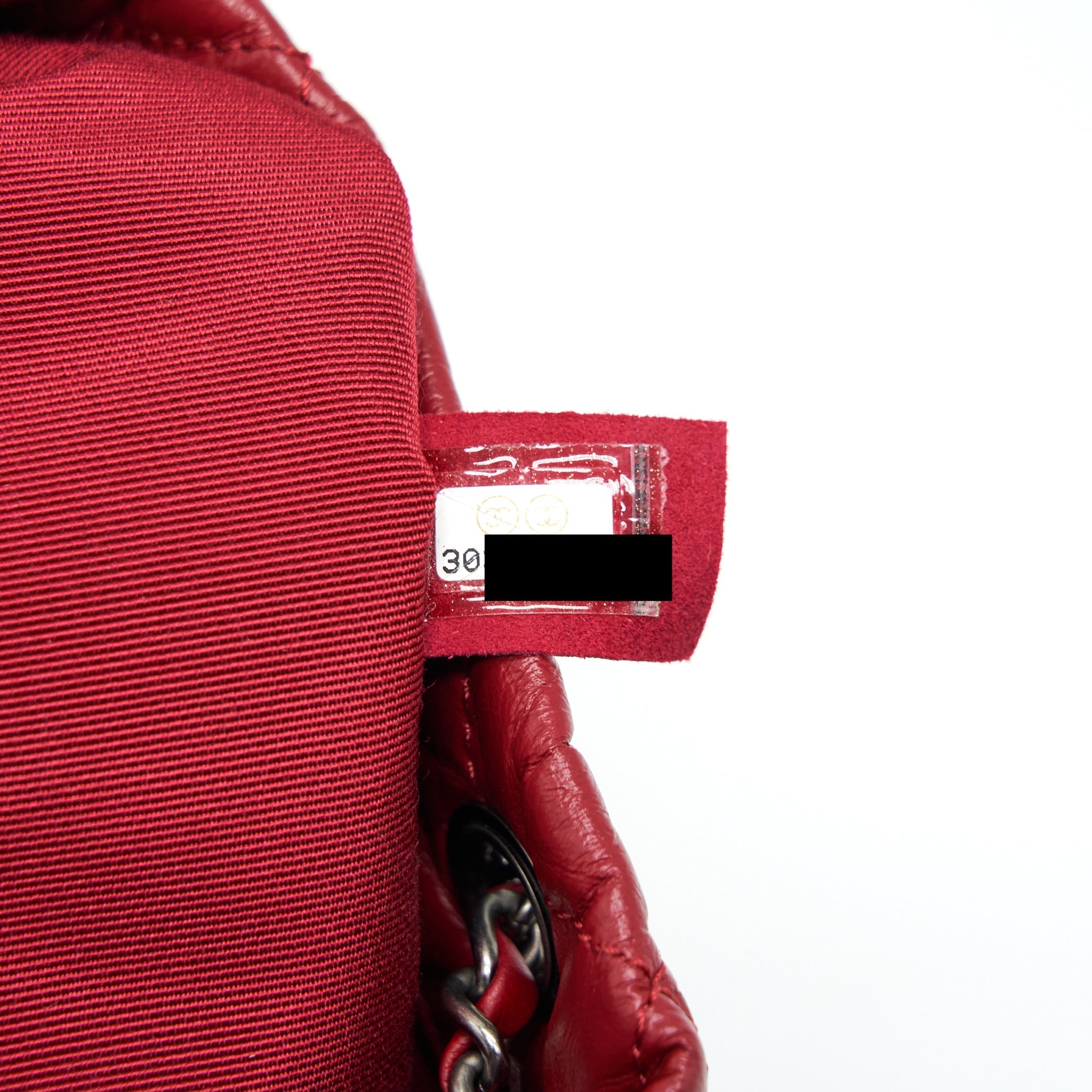 CHANEL SMALL GABRIELLE BACKPACK AGED CALFSKIN RED WITH RUTHENIUM GOLD/SLIVER HARDWARE