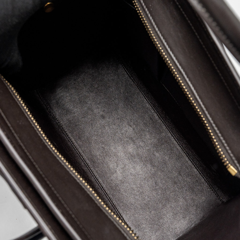 CELINE MICRO LUGGAGE BAG CALFSKIN MULTICOLOUR GHW