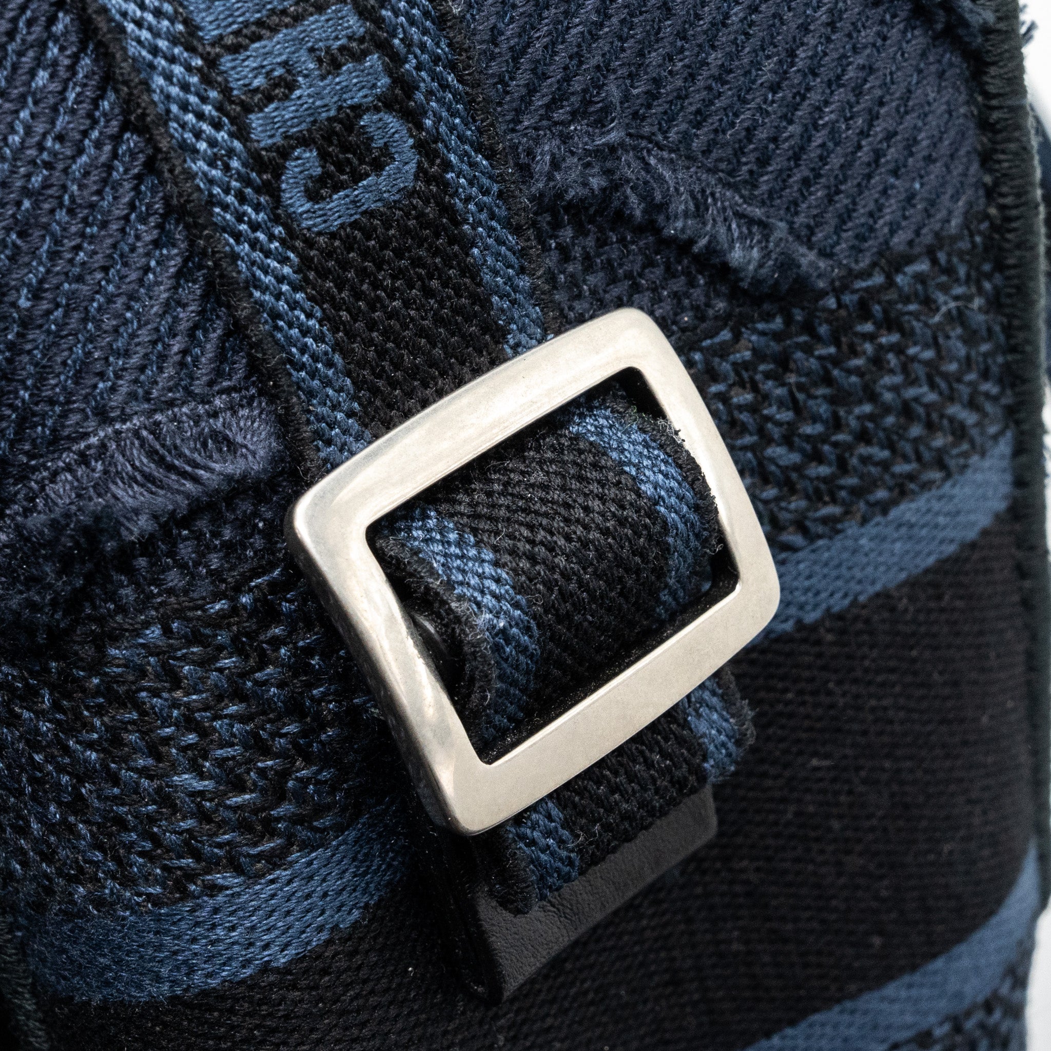 DIOR DIORCAMP MESSENGER BAG CANVAS DARK BLUE SHW