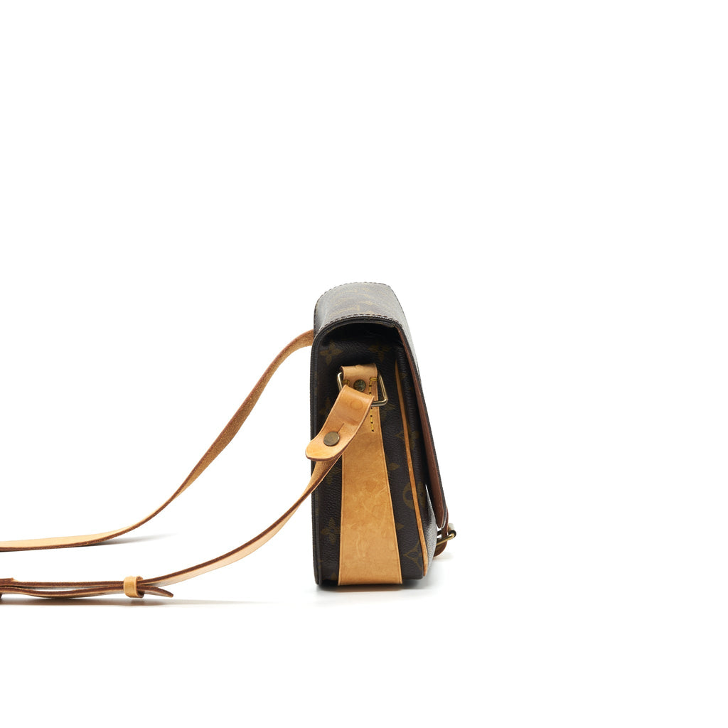LOUIS VUITTON VINTAGE MONOGRAM CROSSBODY MESSENGER BAG