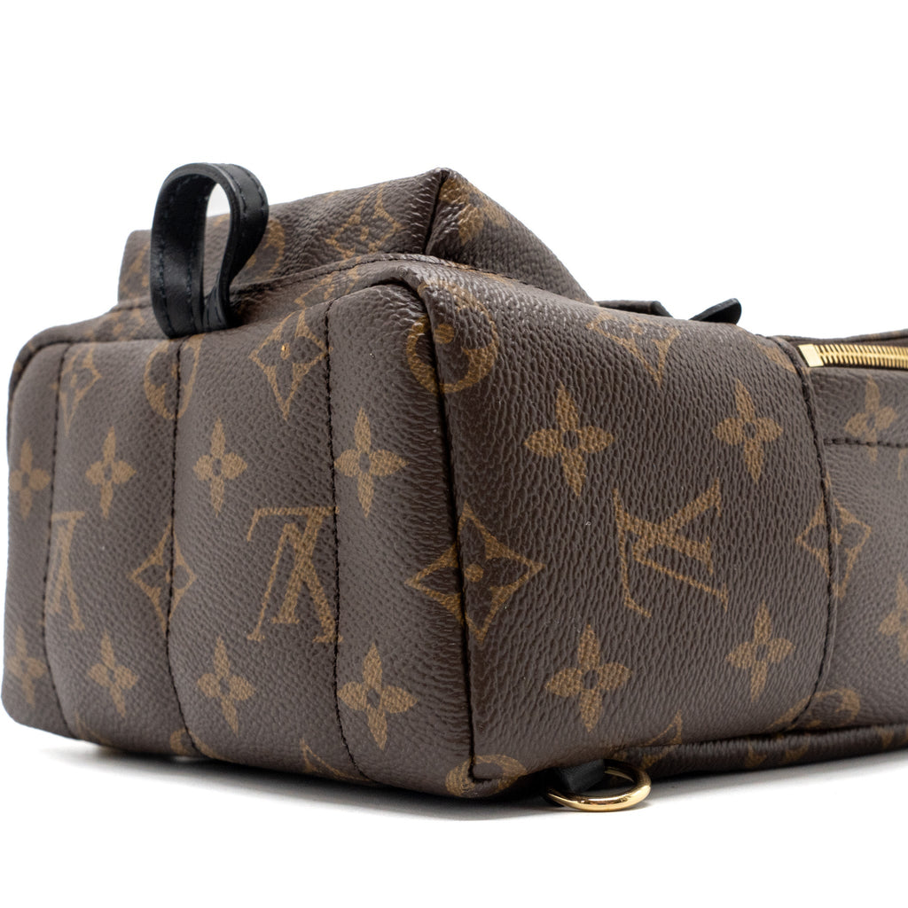 LOUIS VUITTON MINI PALM SPRING BACKPACK MONOGRAM CANVAS GHW