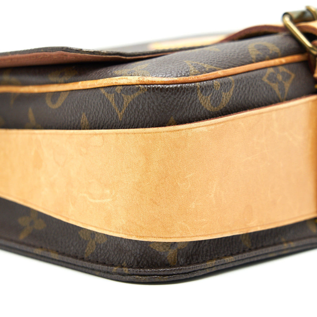 LOUIS VUITTON VINTAGE MONOGRAM CROSSBODY MESSENGER BAG