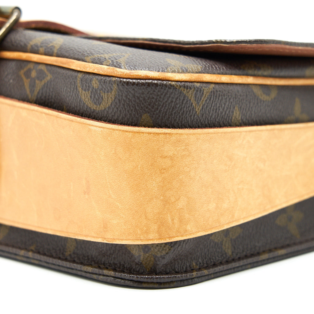 LOUIS VUITTON VINTAGE MONOGRAM CROSSBODY MESSENGER BAG
