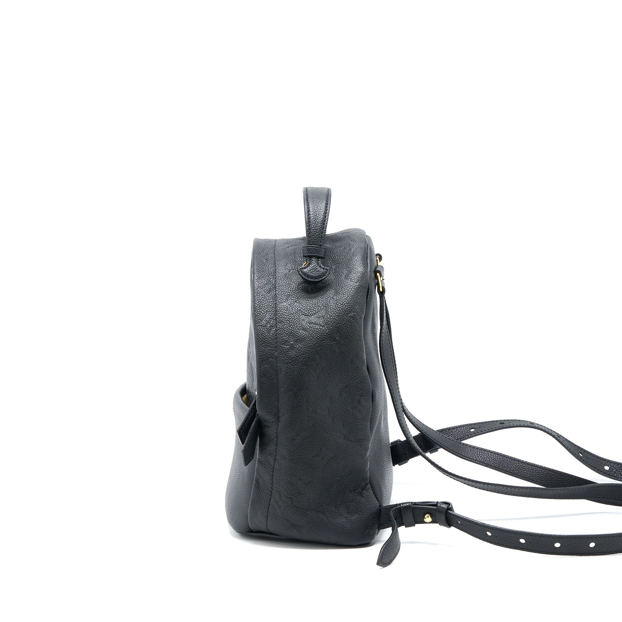 LOUIS VUITTON SORBONNE BACKPACK MONOGRAM EMPREINTE BLACK GHW