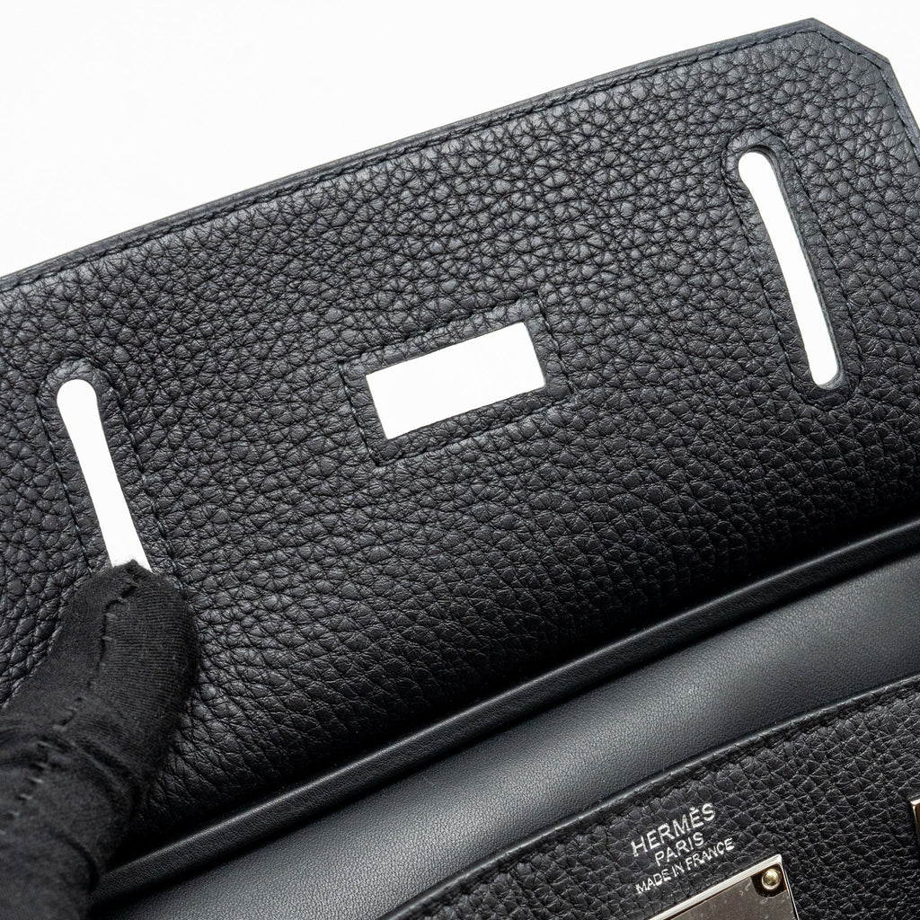 HERMES HAC A DOS PM BACKPACK TOGO BLACK SHW