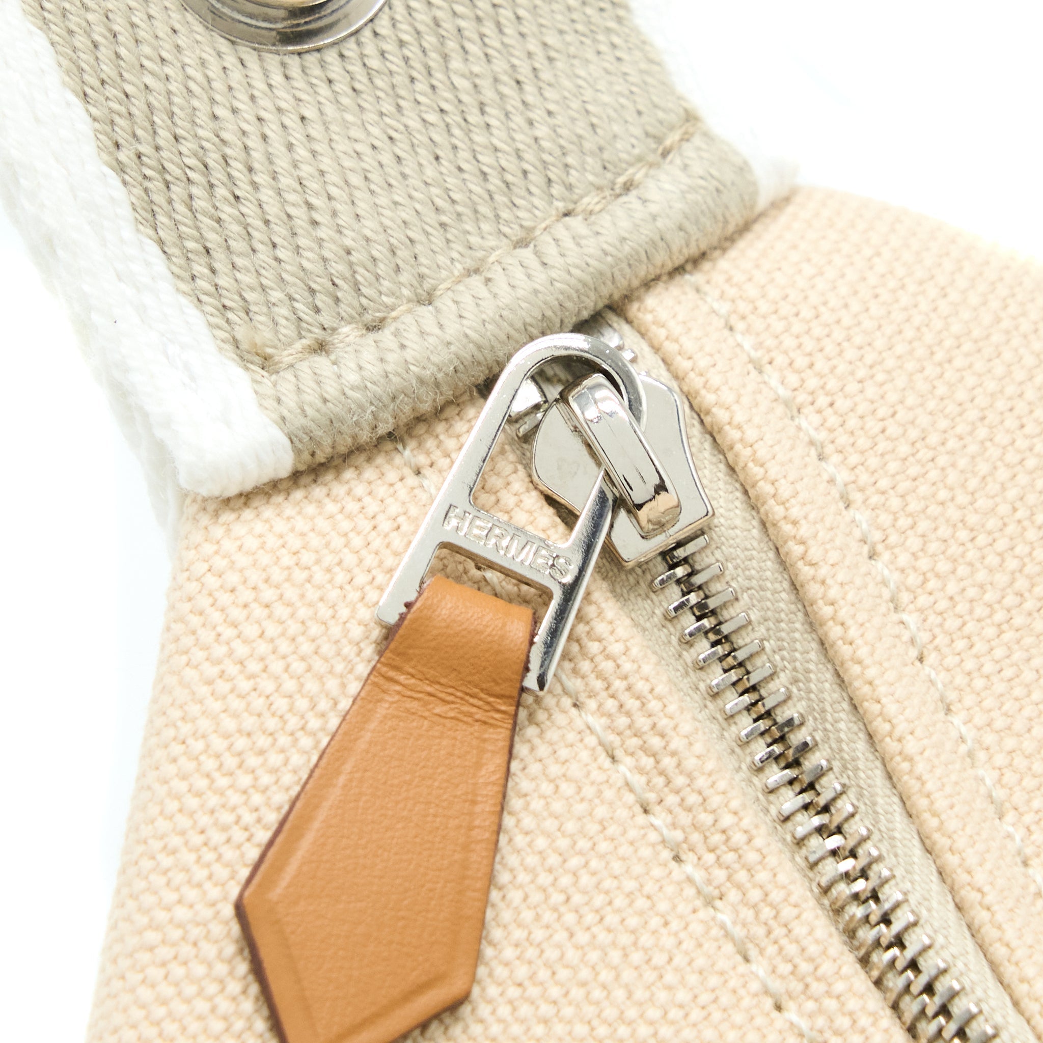 HERMES BRIDE-A-BRAC CASE LARGE MODEL TRAVEL POUCH NATURAL