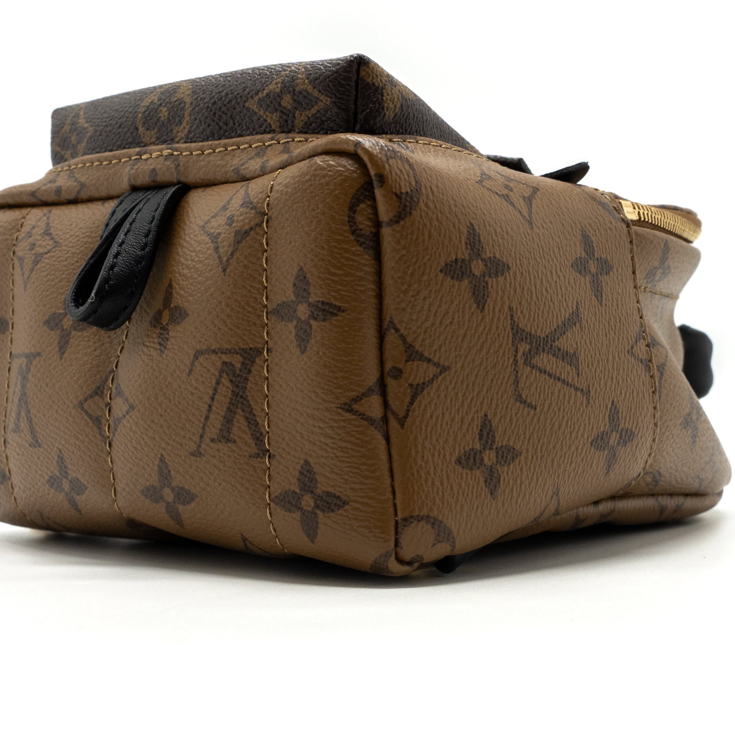 LOUIS VUITTON MINI PALM SPRING BACKPACK REVERSE MONOGRAM CANVAS GHW