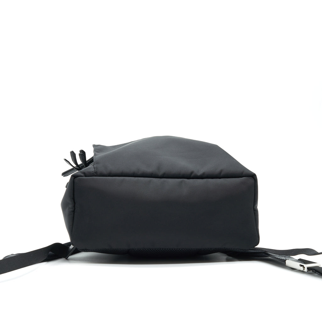 FENDI MONSTER BACKPACK IN BLACK WITH FUR