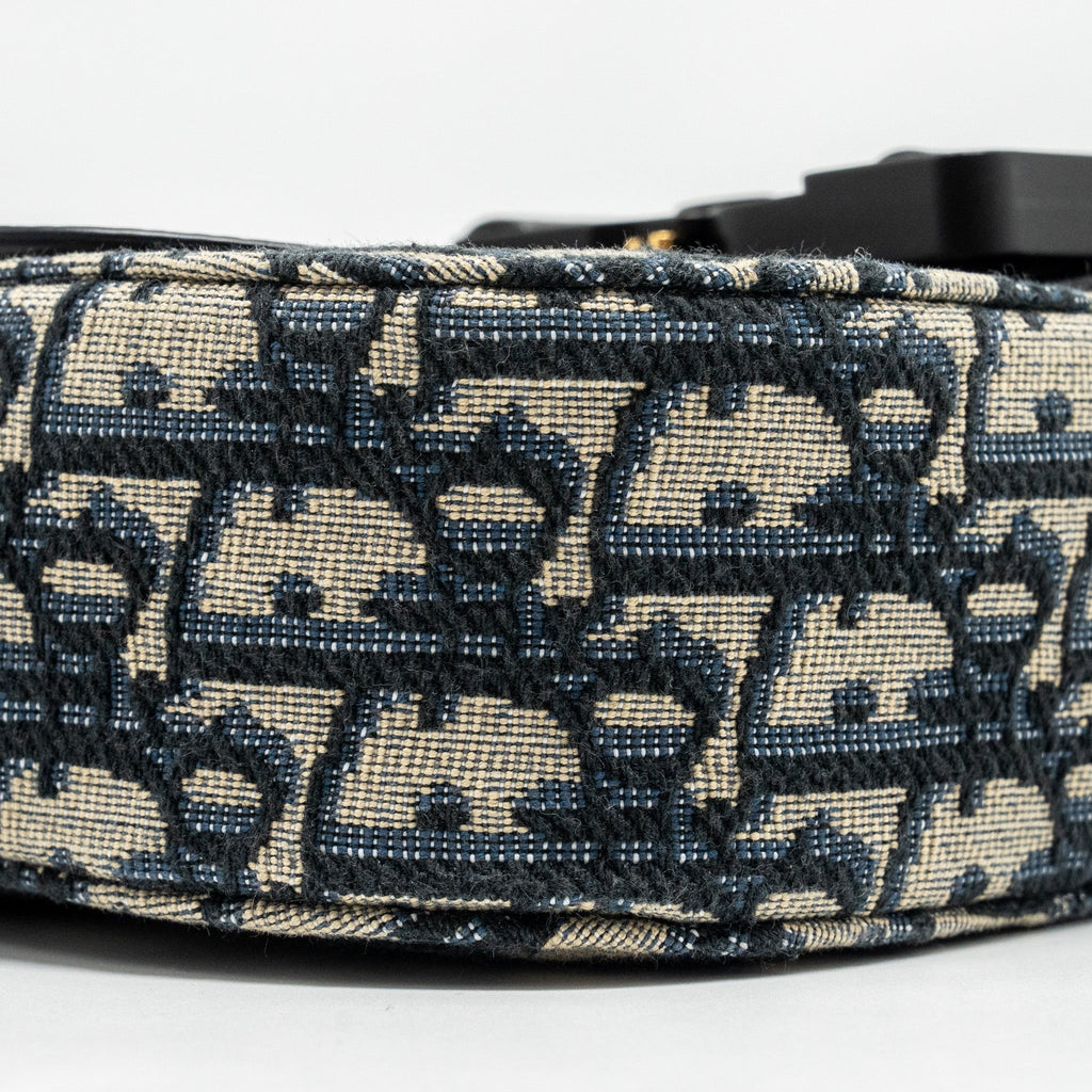 DIOR HOMME MINI SADDLE MESSENGER BAG WITH FLAP OBLIQUE JACQUARD/GRAINED CALFSKIN MULTICOLOUR HARDWARE
