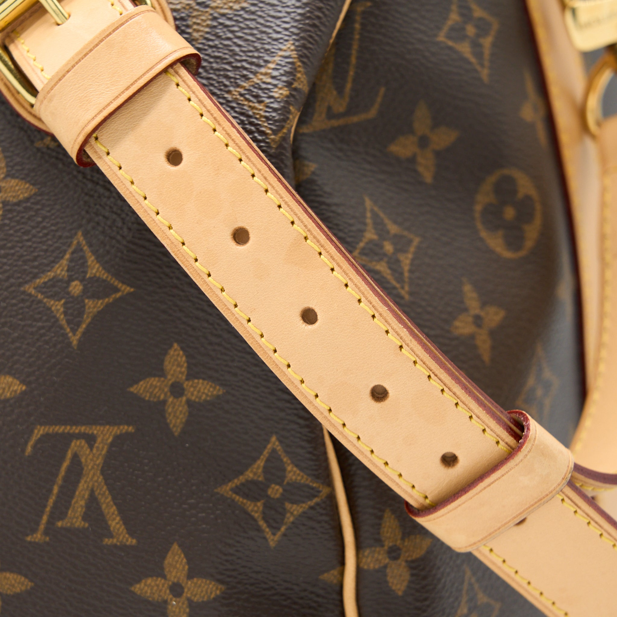 LOUIS VUITTON KEEPALL BANDOULIRE 50 MONOGRAM CANVAS GHW