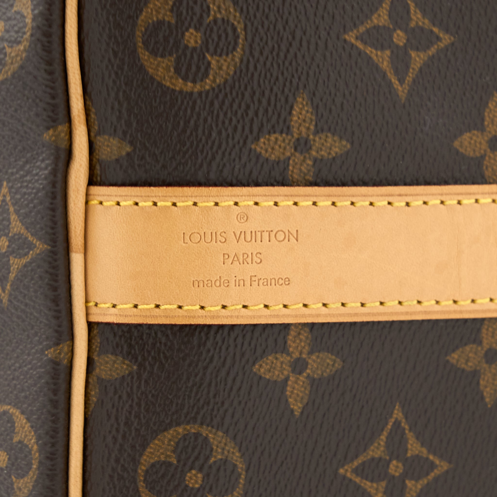 LOUIS VUITTON KEEPALL BANDOULIRE 50 MONOGRAM CANVAS GHW
