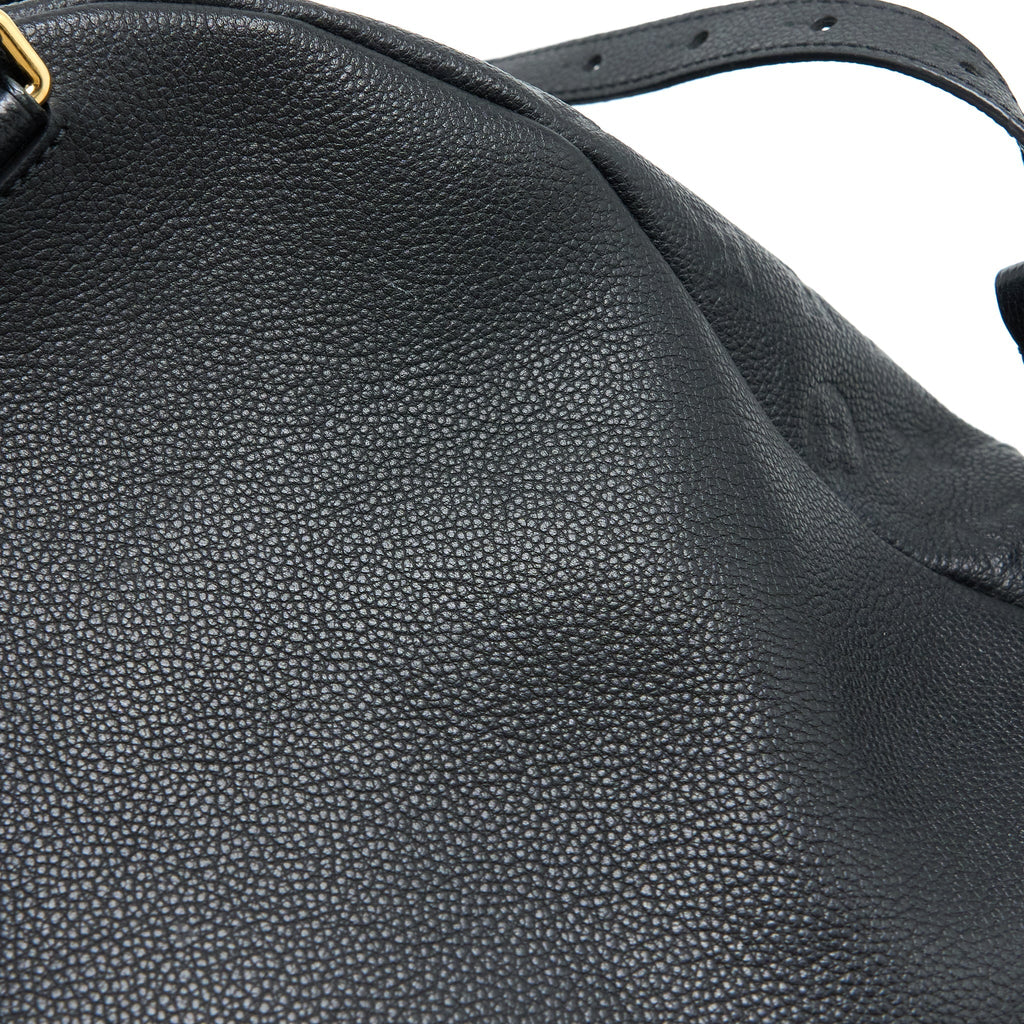 LOUIS VUITTON SORBONNE BACKPACK MONOGRAM EMPREINTE BLACK GHW