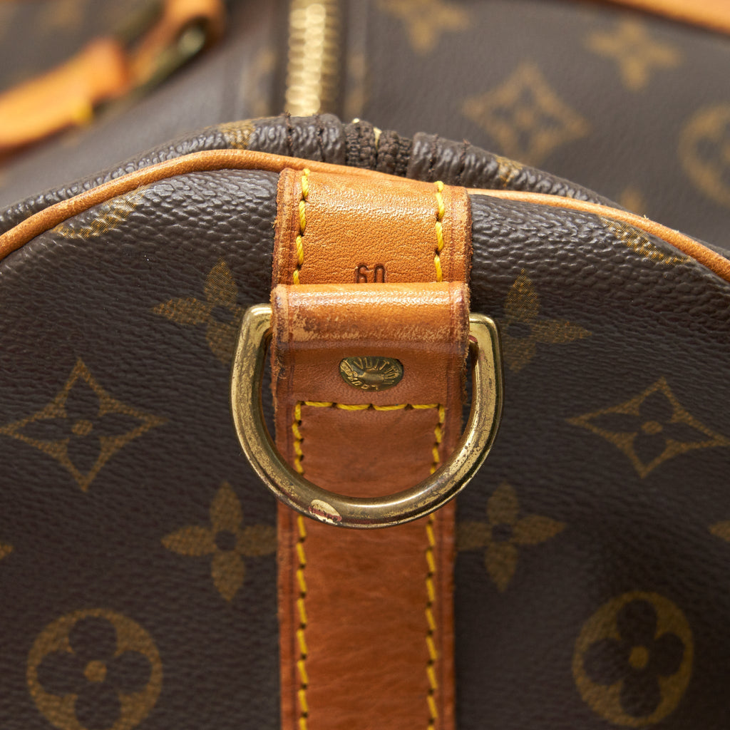 LOUIS VUITTON VINTAGE KEEPALL 55 MONOGRAM CANVAS