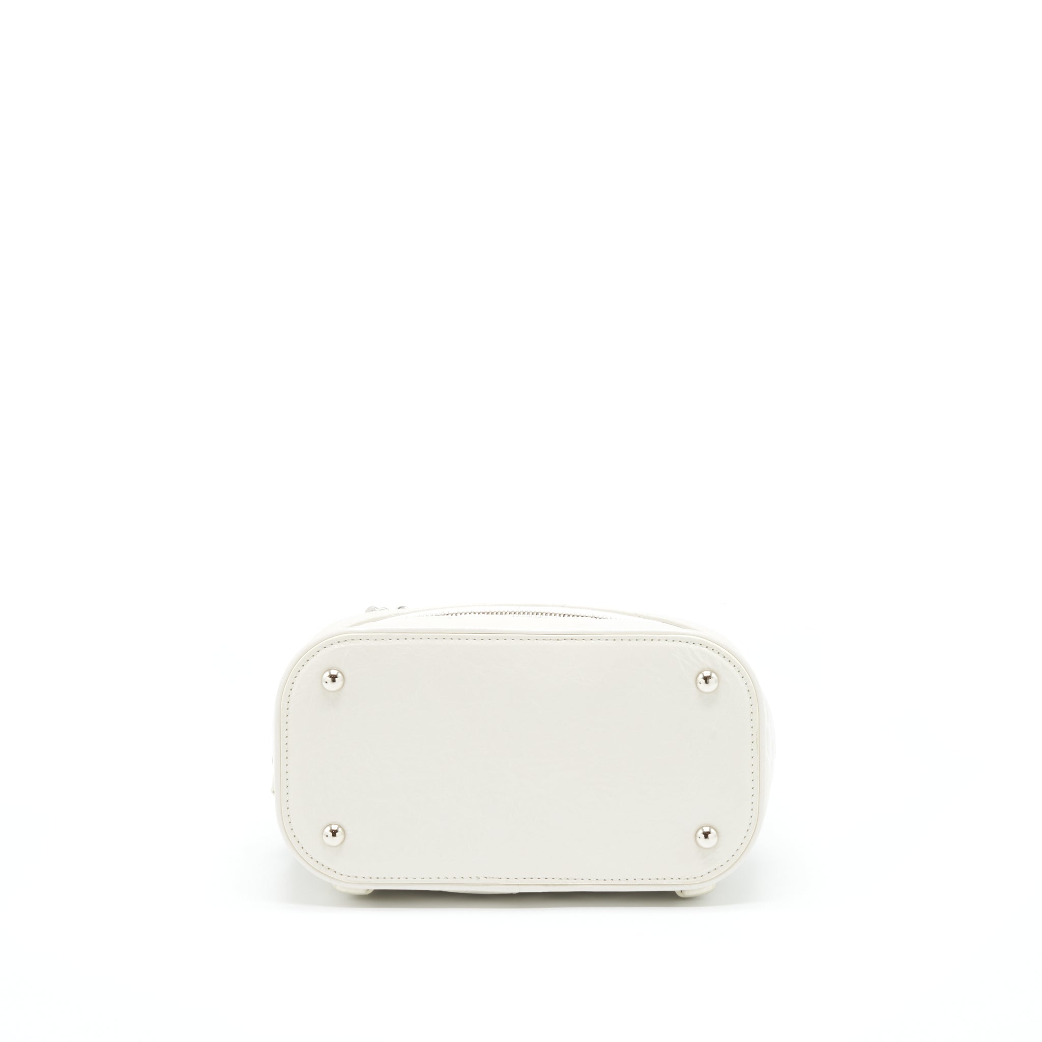 CHANEL PVC AQUARIUM BACKPACK AGED CALFSKIN WHITE SHW