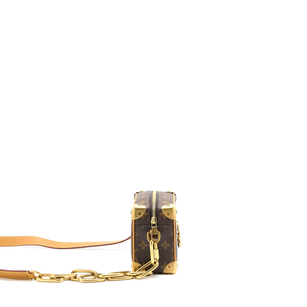 LOUIS VUITTON MINI SOFT TRUNK MONOGRAM CANVAS GHW
