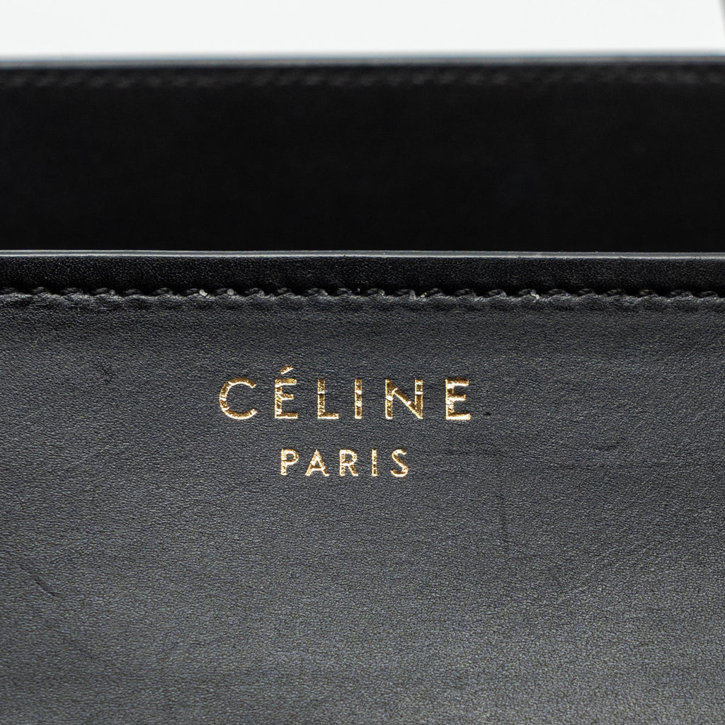 CELINE MINI LUGGAGE TOTE LEATHER MULTICOLOUR GHW