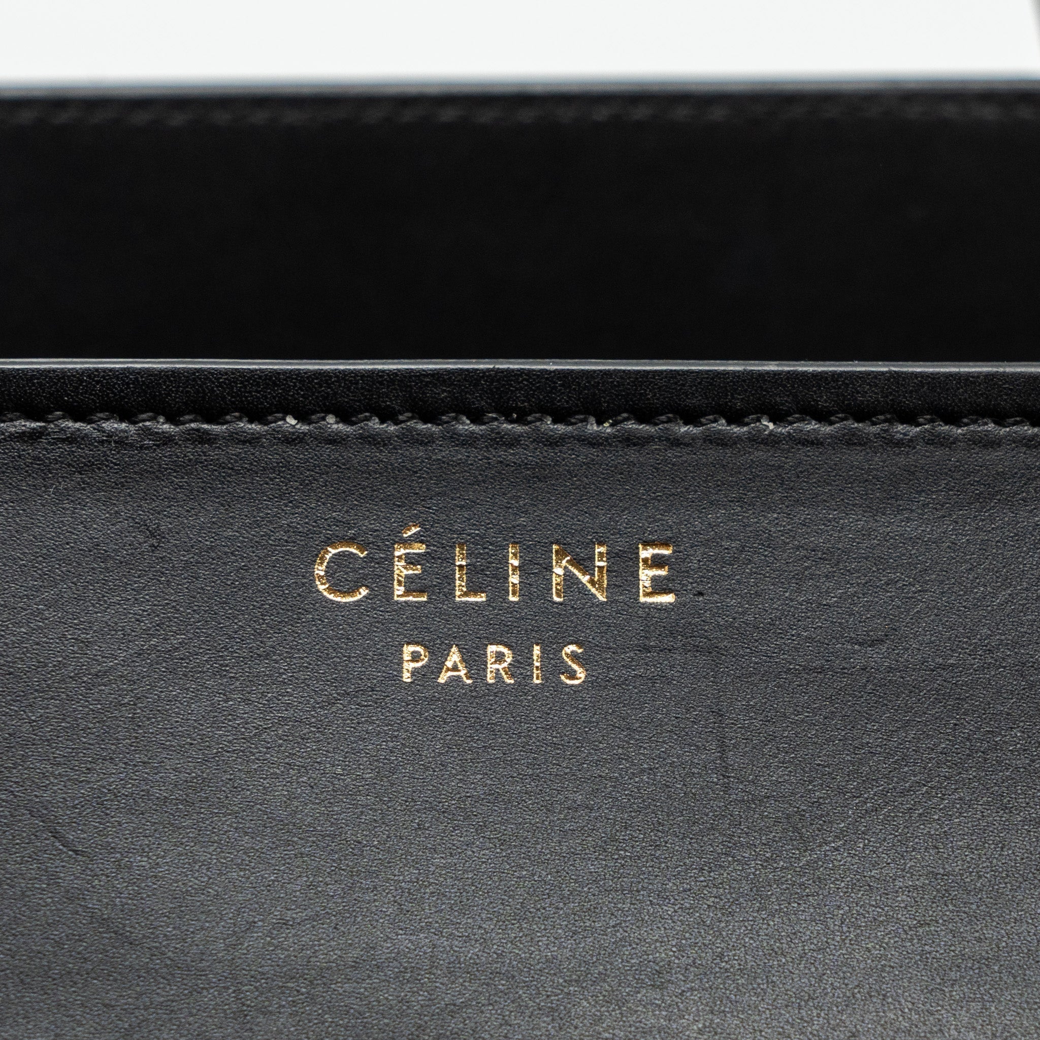 CELINE MINI LUGGAGE TOTE LEATHER MULTICOLOUR GHW