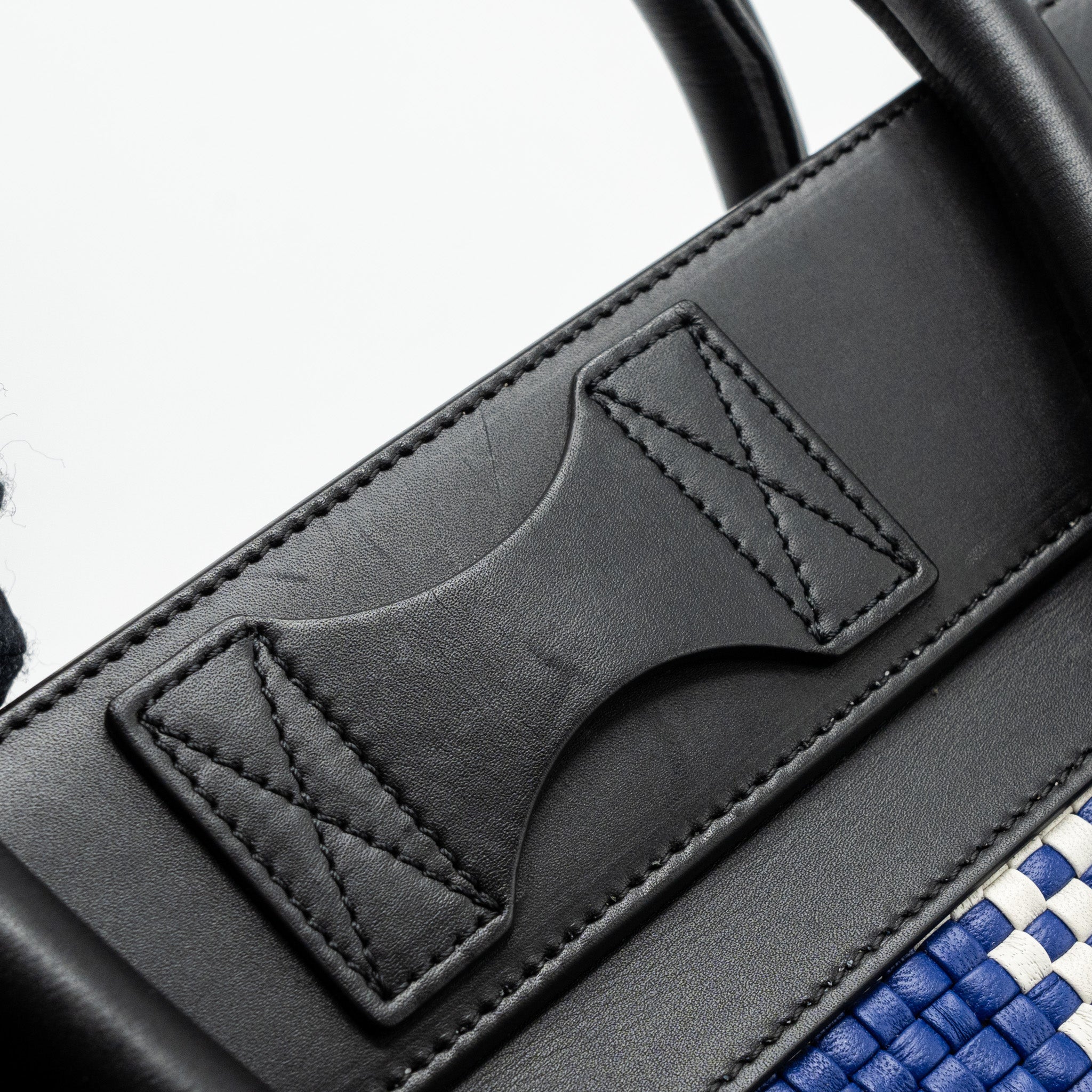 CELINE MINI LUGGAGE TOTE LEATHER MULTICOLOUR GHW