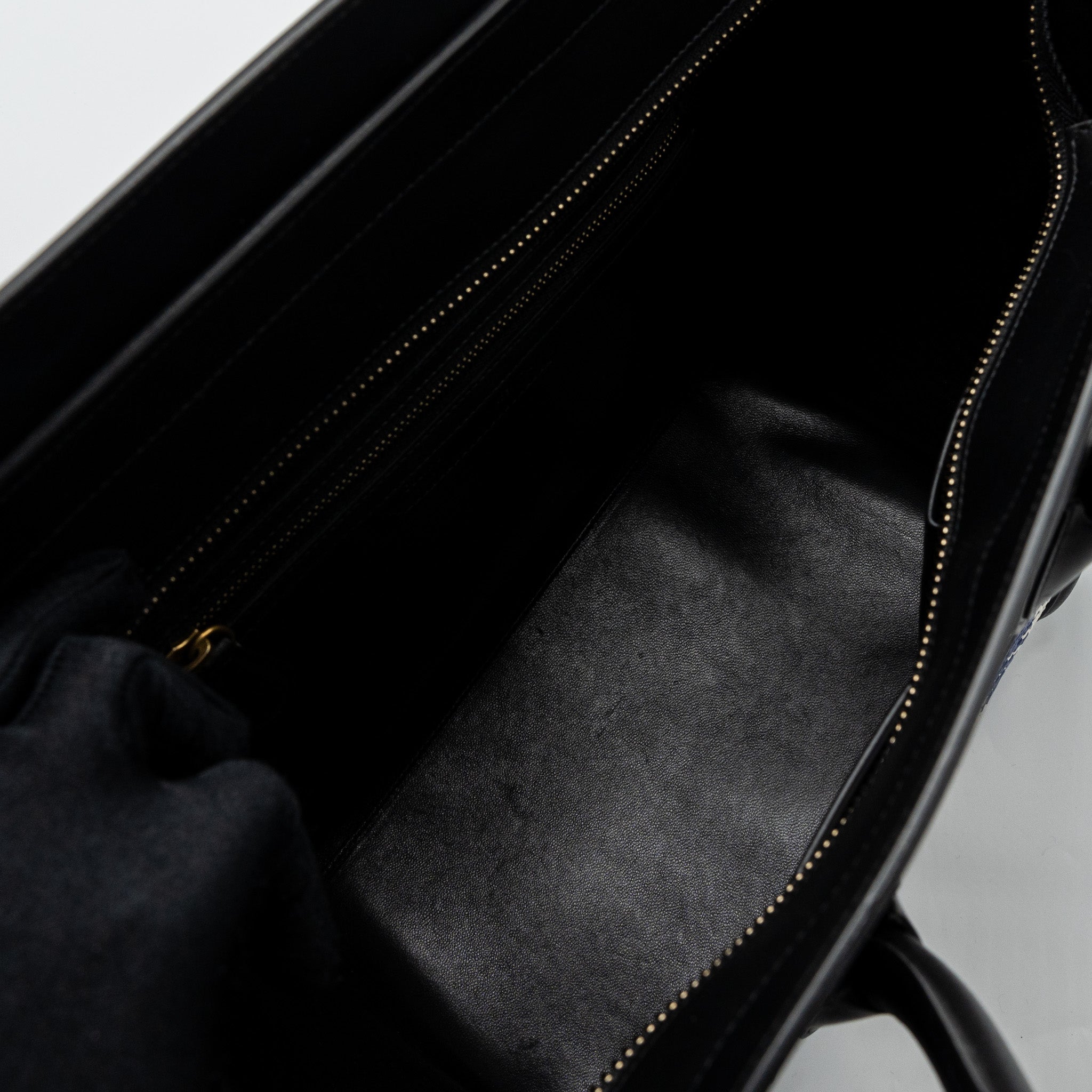 CELINE MINI LUGGAGE TOTE LEATHER MULTICOLOUR GHW