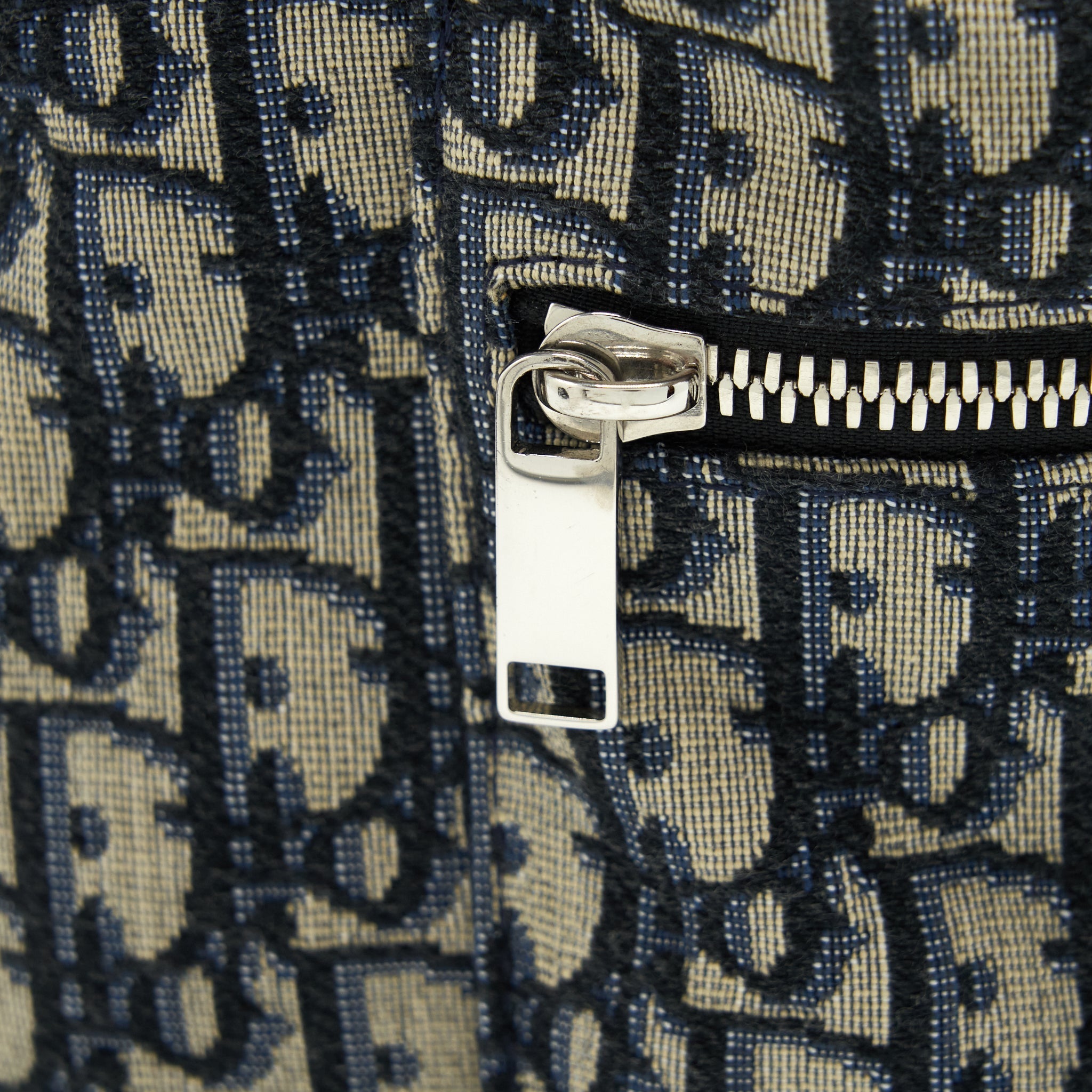 DIOR RIDER BACKPACK BEIGE AND BLACK DIOR OBLIQUE JACQUARD