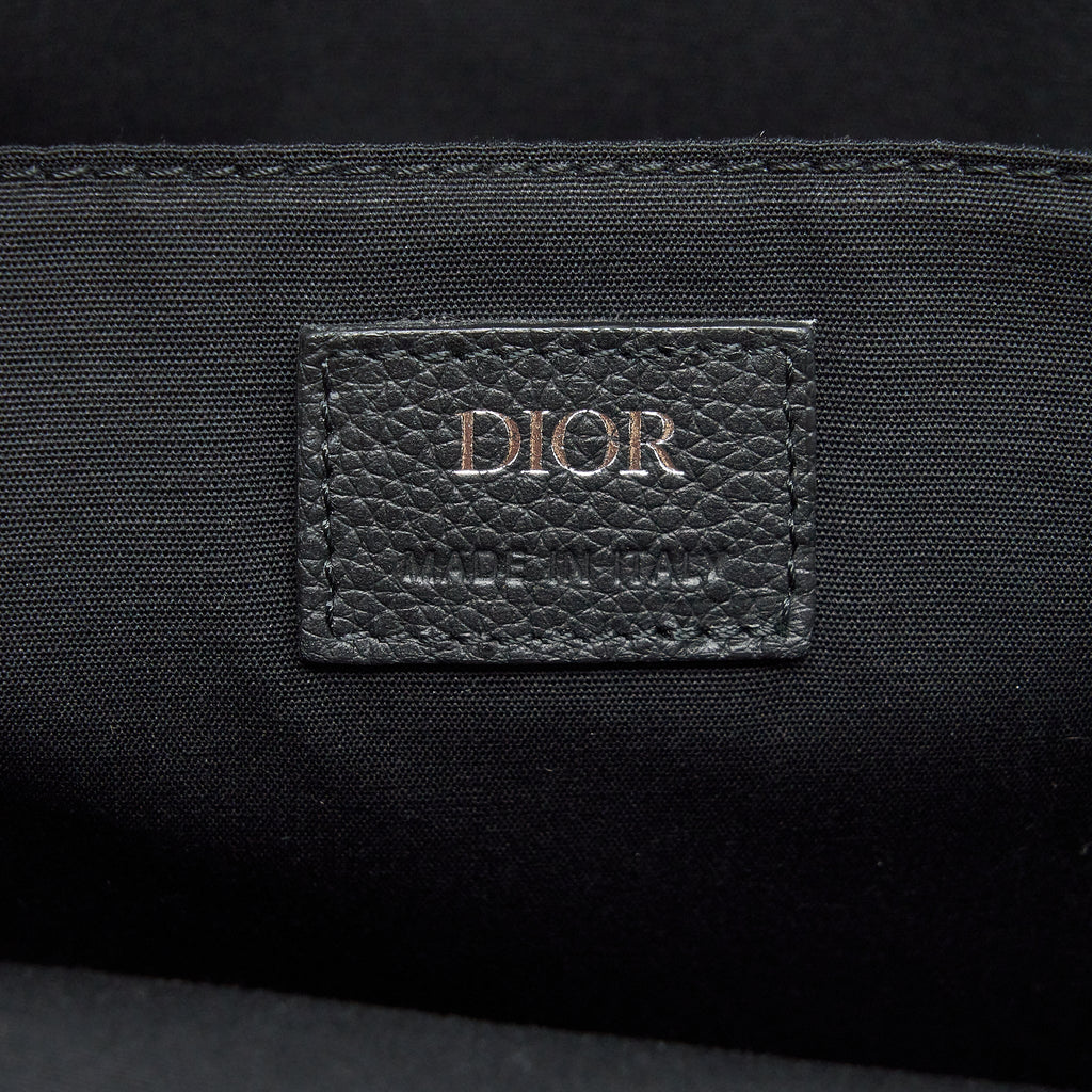 DIOR RIDER BACKPACK BEIGE AND BLACK DIOR OBLIQUE JACQUARD