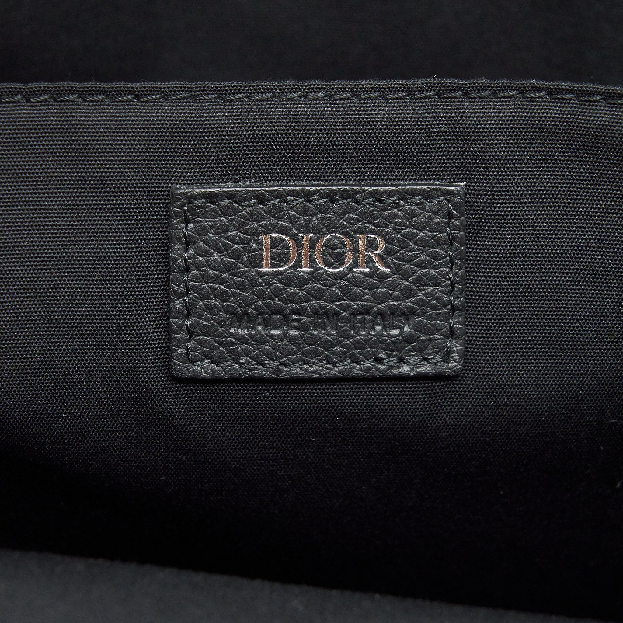 DIOR RIDER BACKPACK BEIGE AND BLACK DIOR OBLIQUE JACQUARD