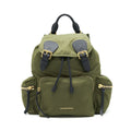 BURBERRY NYLON RUCKSACK BACKPACK GREEN GHW