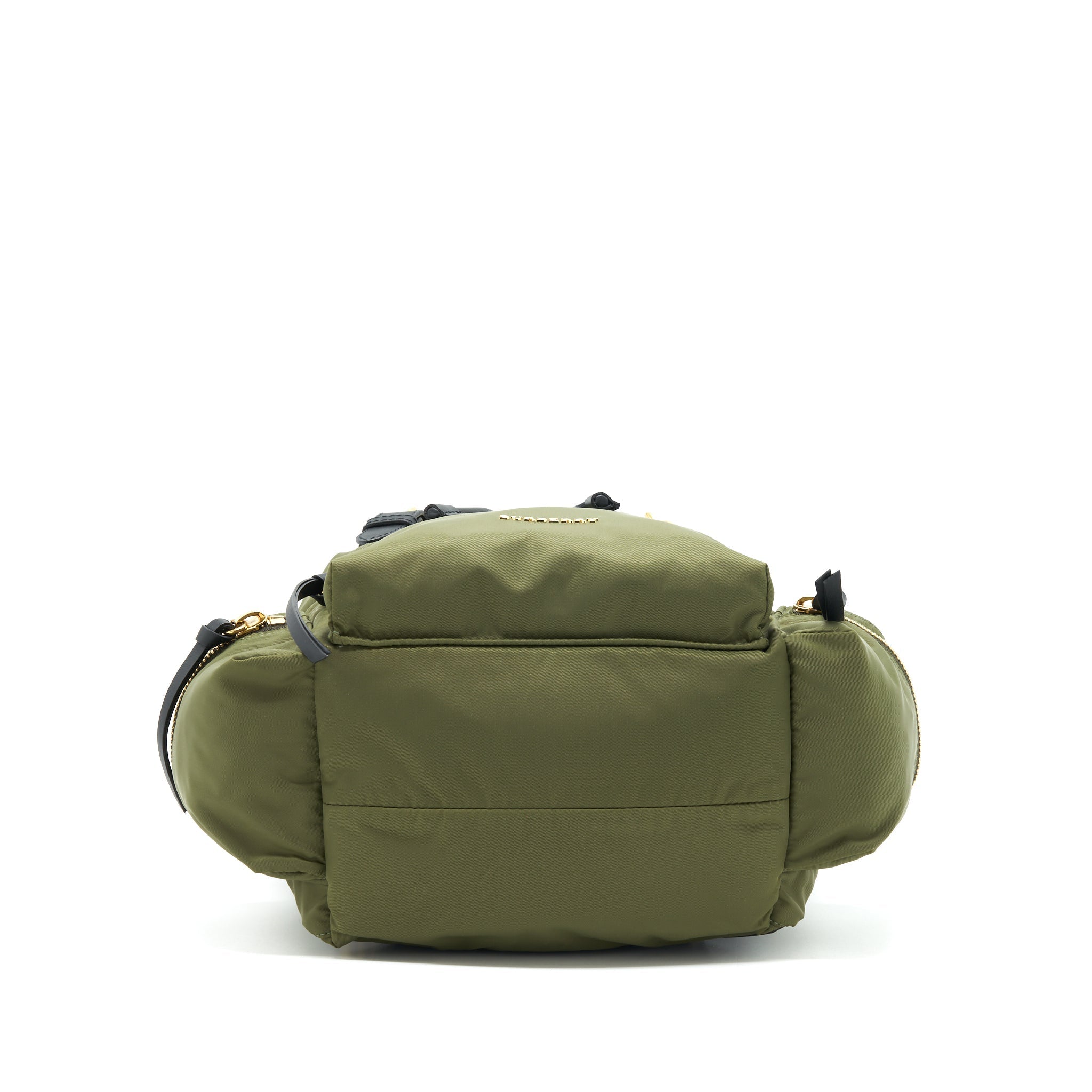 BURBERRY NYLON RUCKSACK BACKPACK GREEN GHW