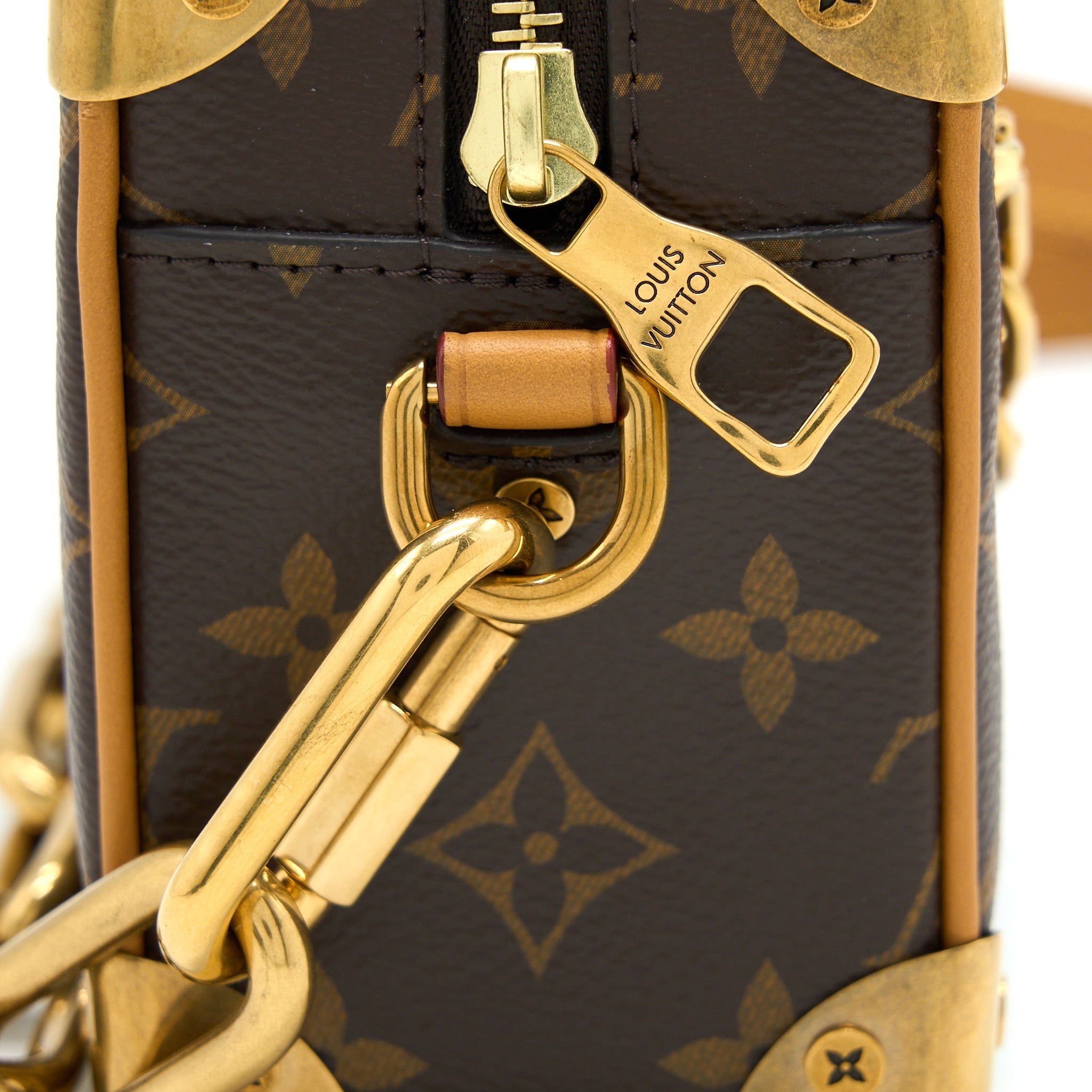 LOUIS VUITTON MINI SOFT TRUNK MONOGRAM CANVAS GHW