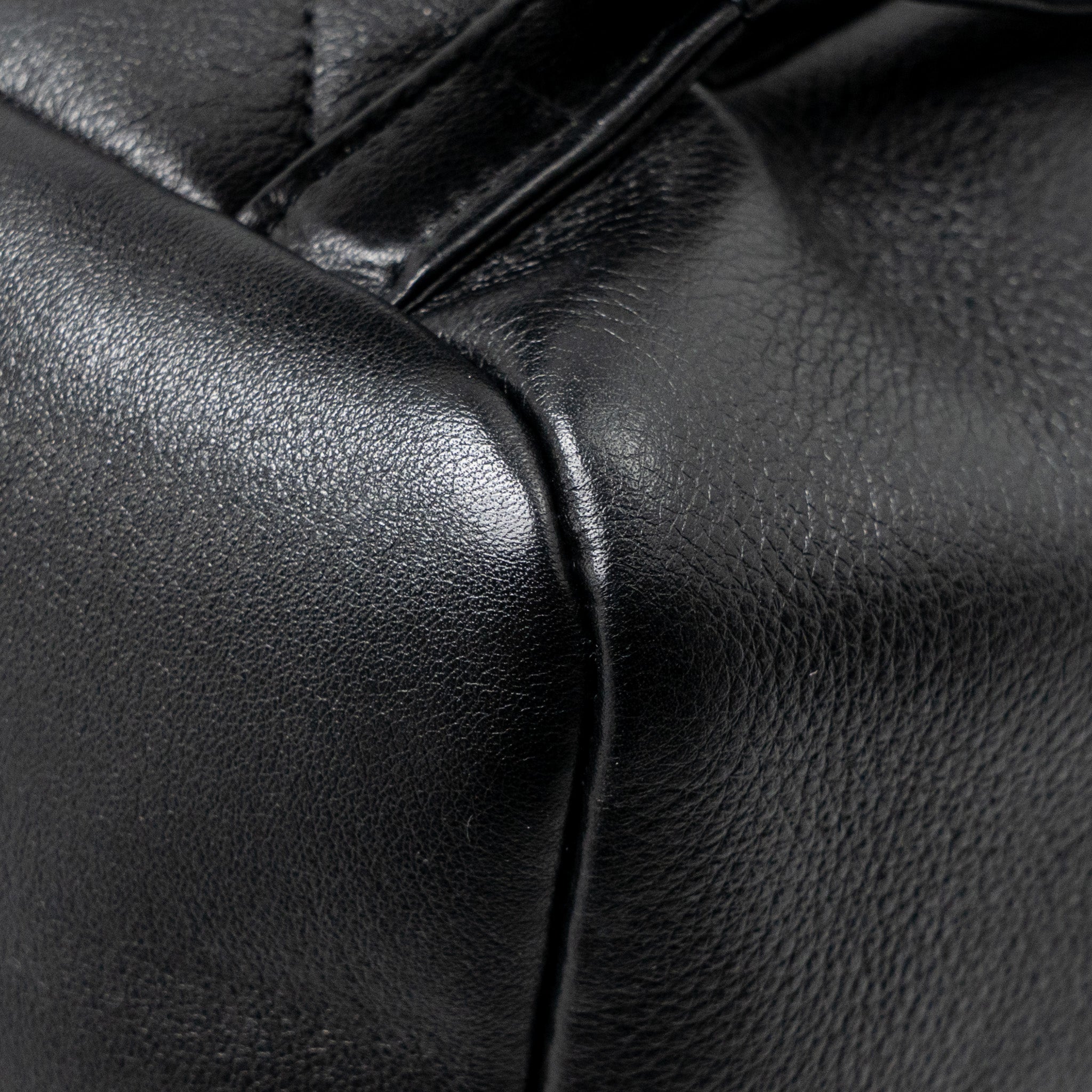 CHANEL LARGE DUMA BACKPACK CALFSKIN BLACK LGHW (MICROCHIP)