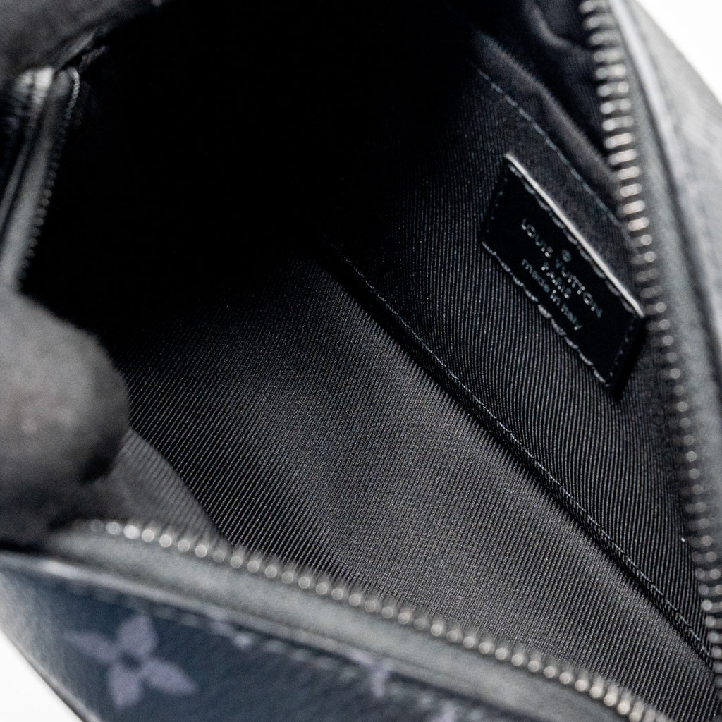 LOUIS VUITTON MINI SOFT TRUNK MONOGRAM ECLIPSE BLACK HARDWARE