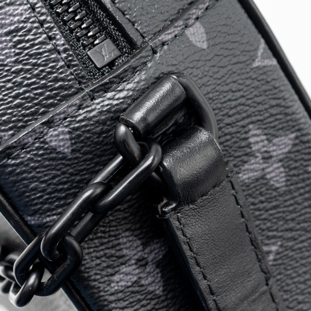LOUIS VUITTON MINI SOFT TRUNK MONOGRAM ECLIPSE BLACK HARDWARE