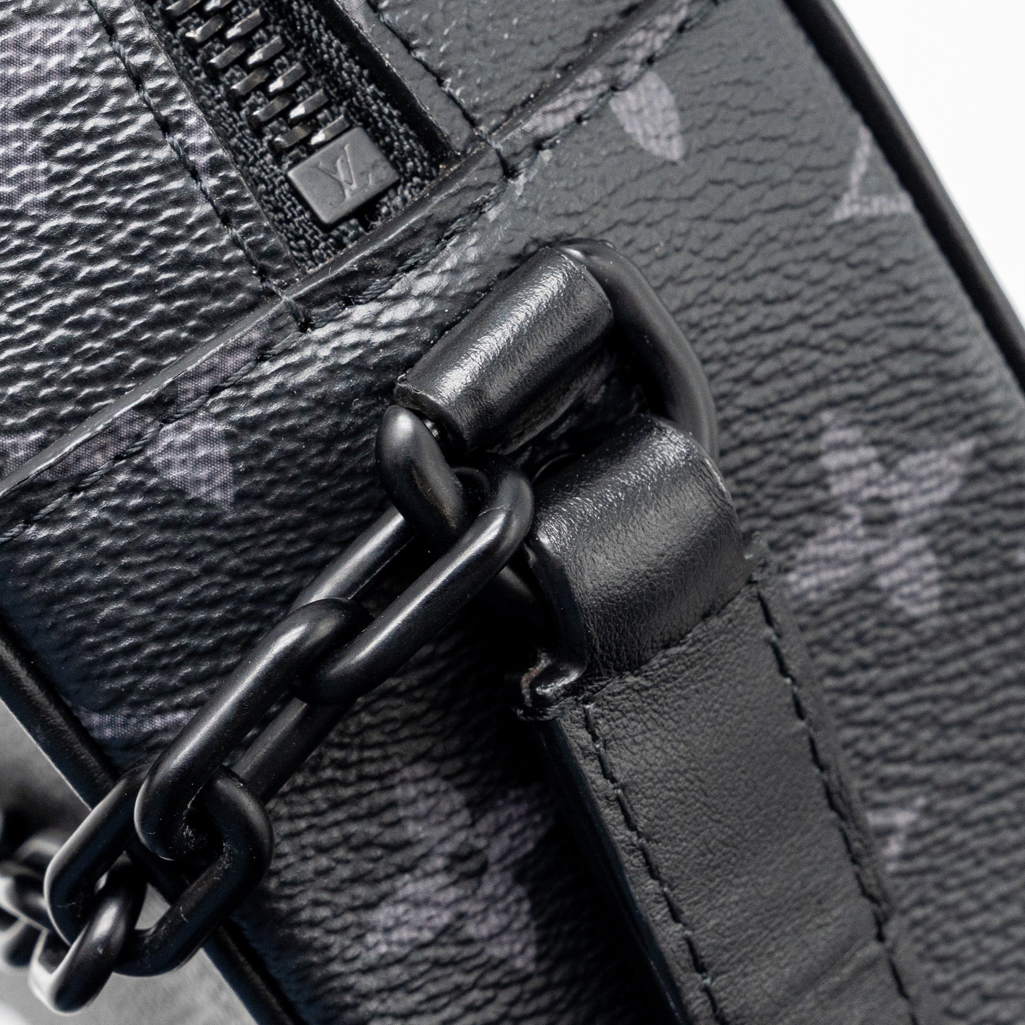 LOUIS VUITTON MINI SOFT TRUNK MONOGRAM ECLIPSE BLACK HARDWARE