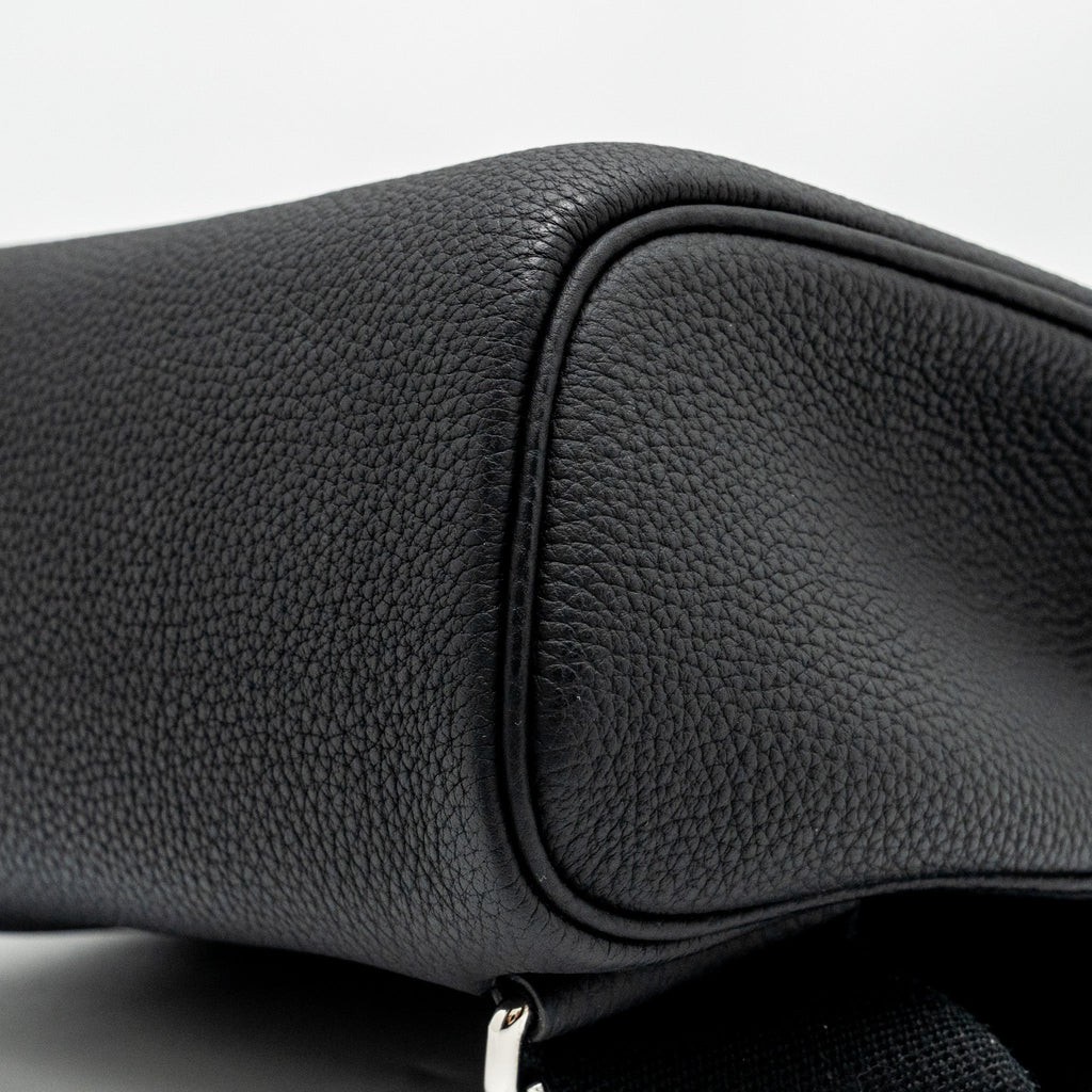HERMES HAC A DOS PM BACKPACK TOGO BLACK SHW