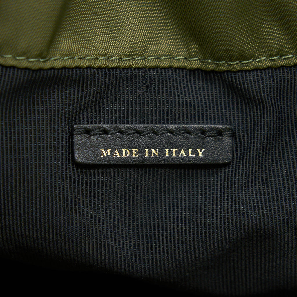 BURBERRY NYLON RUCKSACK BACKPACK GREEN GHW